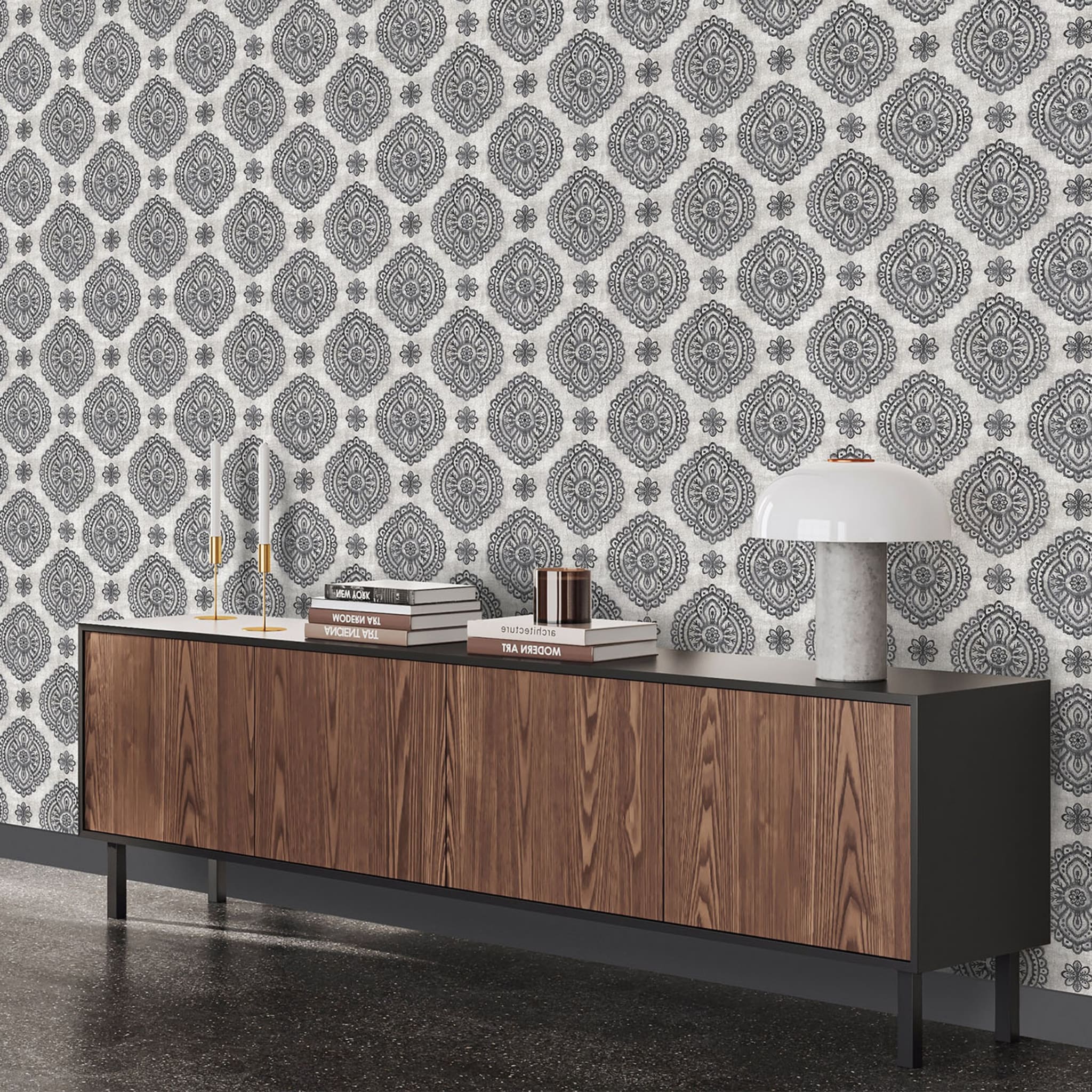 Pacri Grey Wallpaper - Alternative view 2