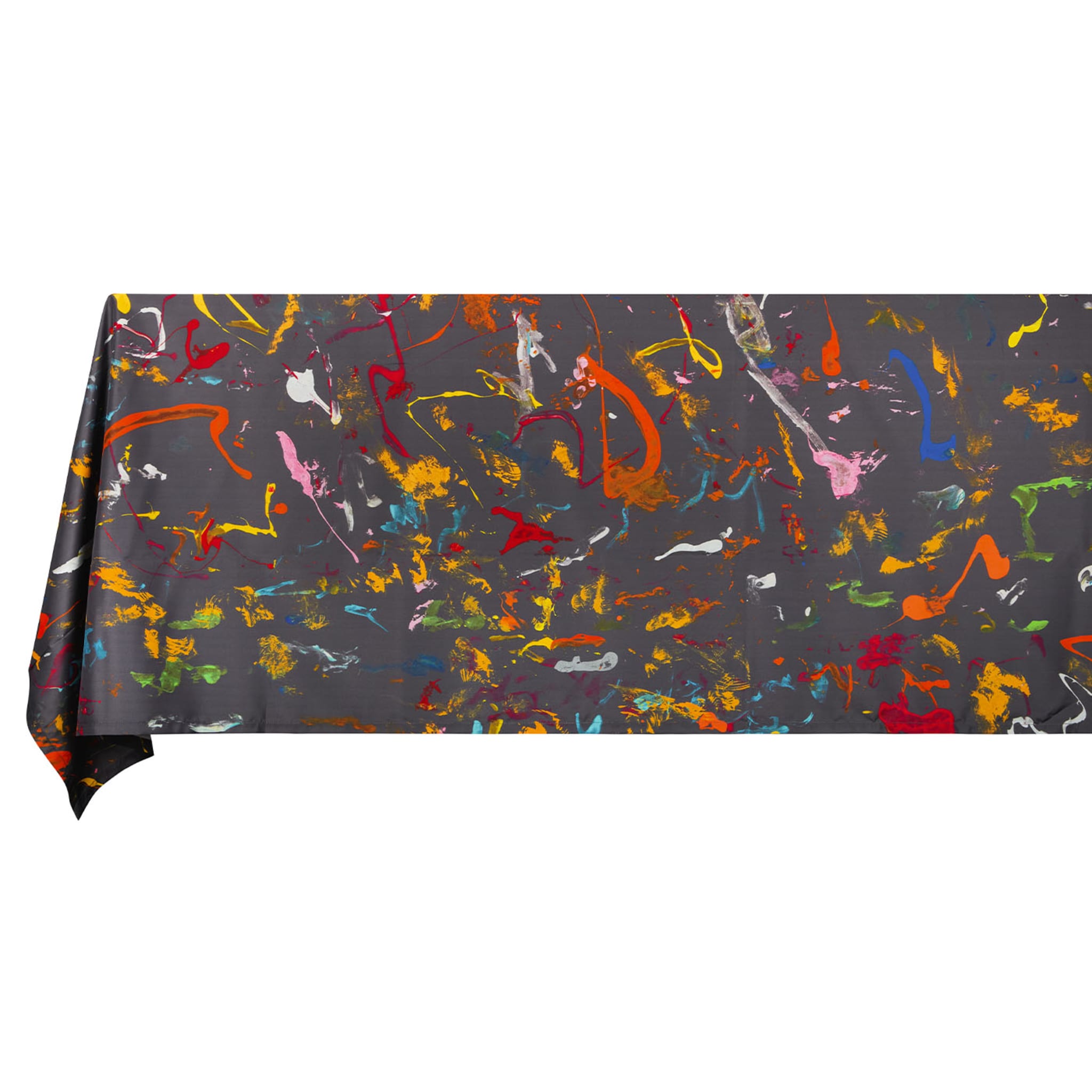 Carnival print taffeta tablecloth - Alternative view 1