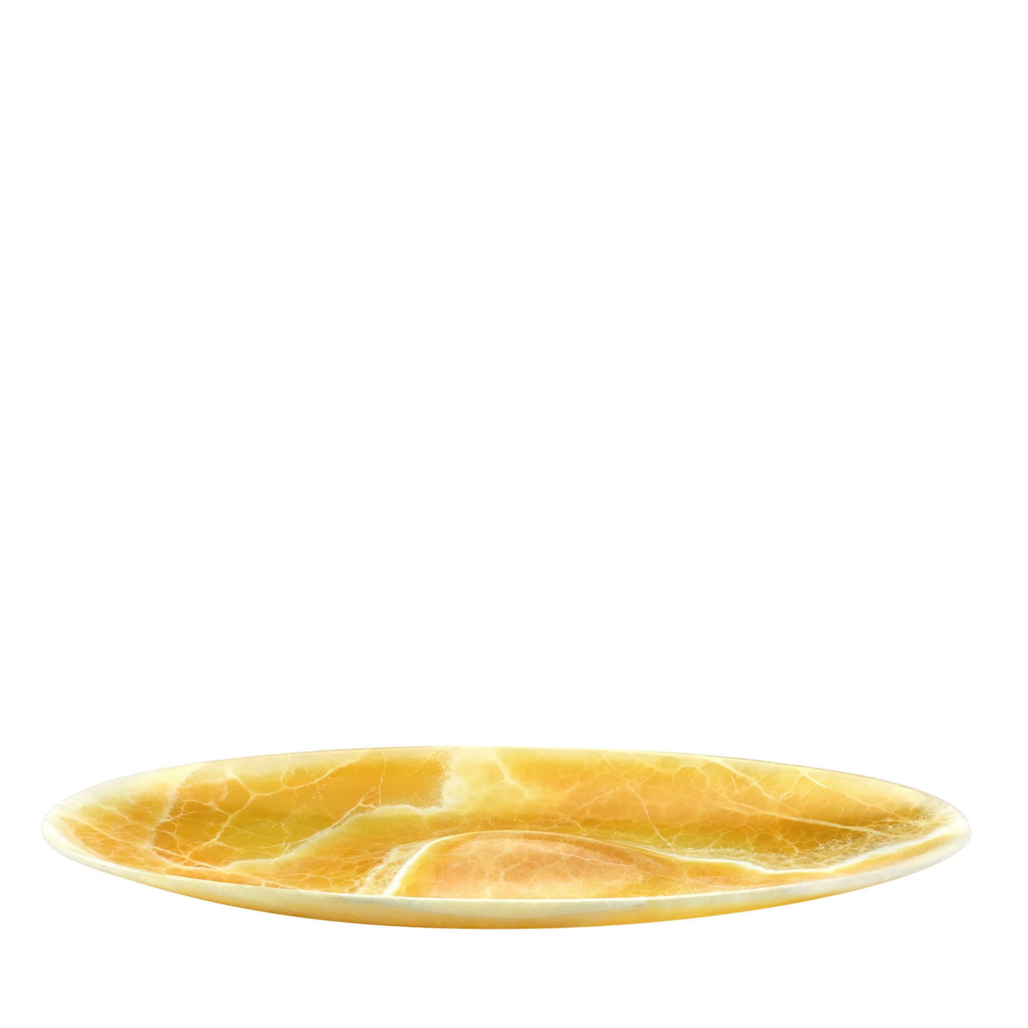 Ciotola Luxurious extra large in onice arancione - Vista principale