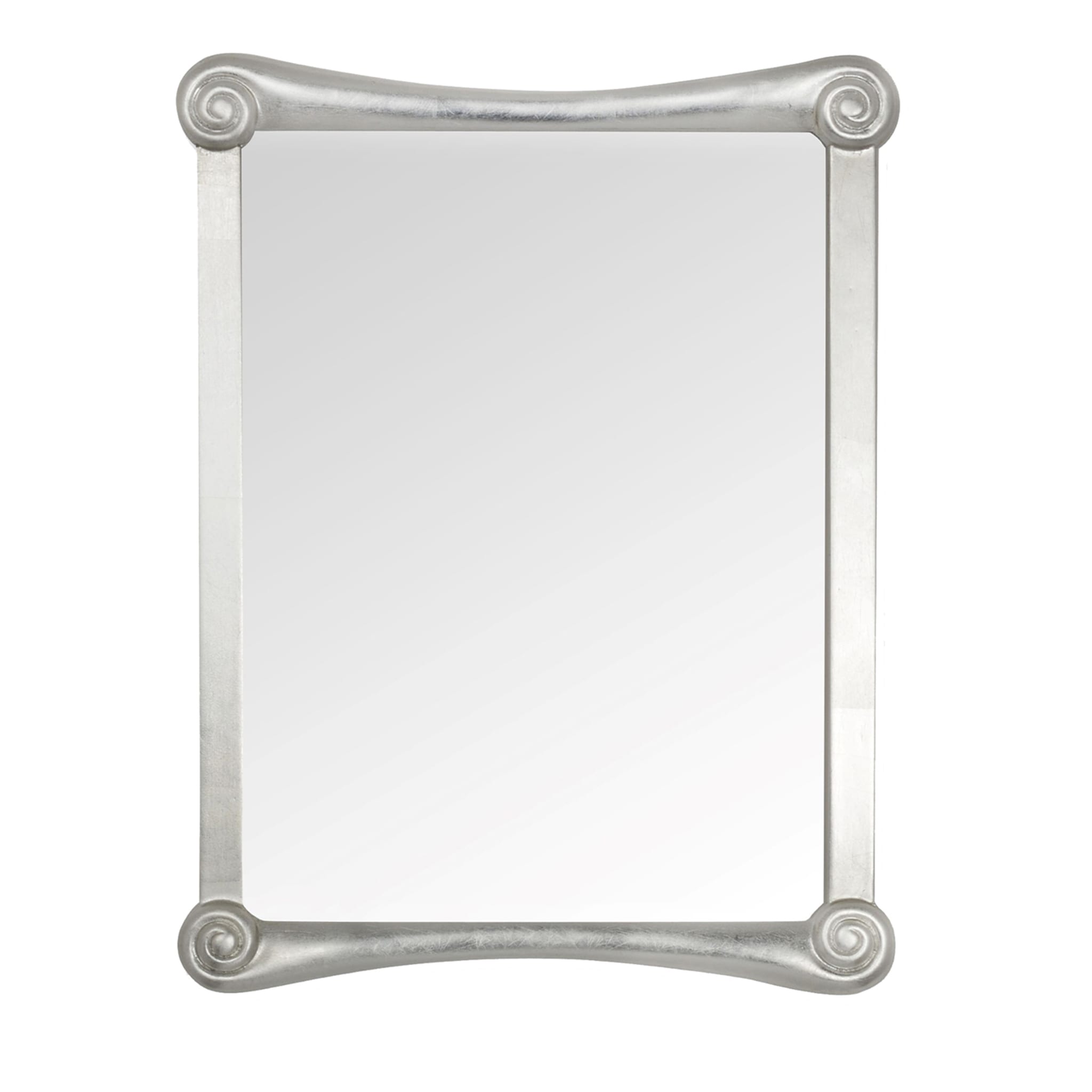 Olimpia Rectangular Silver Mirror - Main view