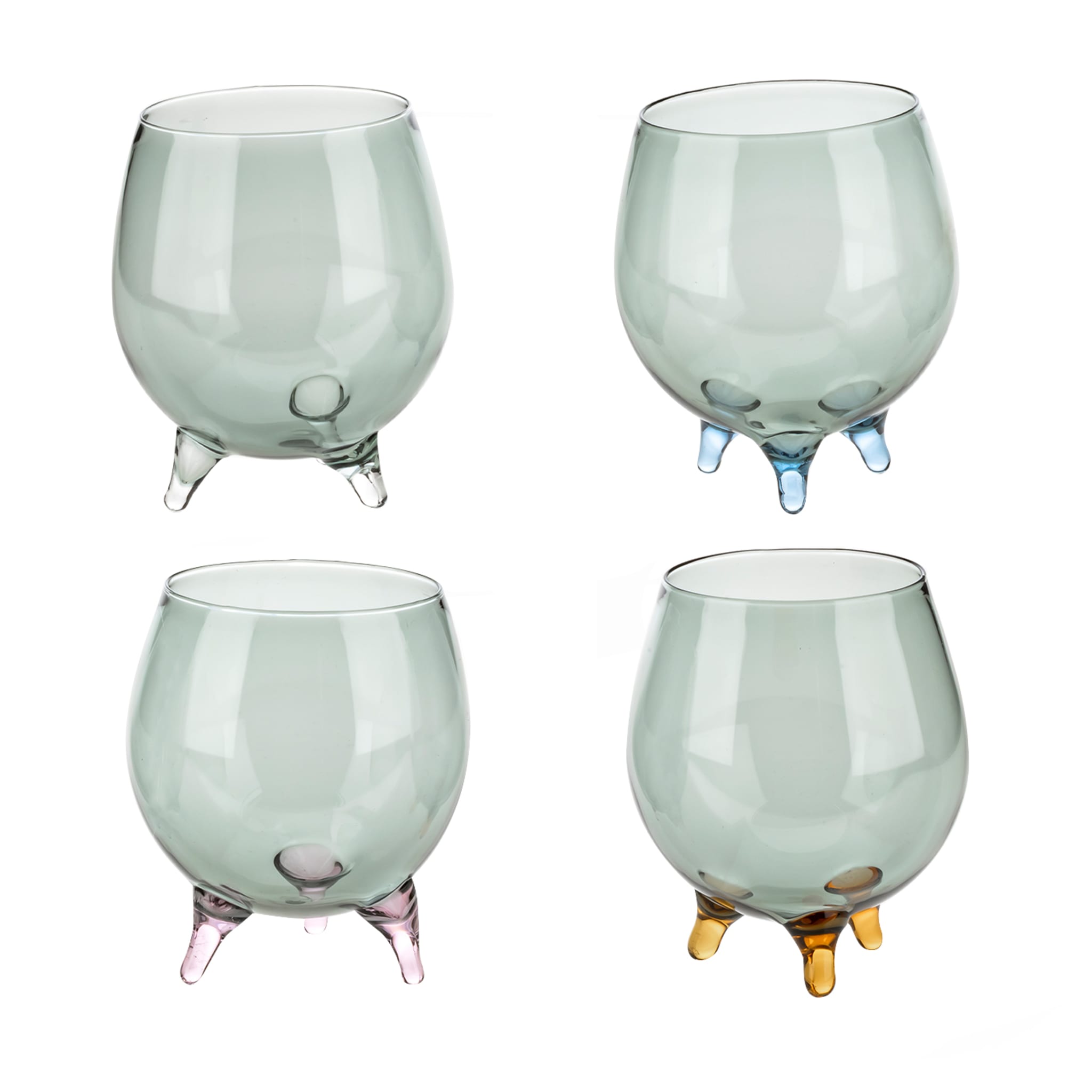 Set Of 4 Firenze Water Glasses Casarialto