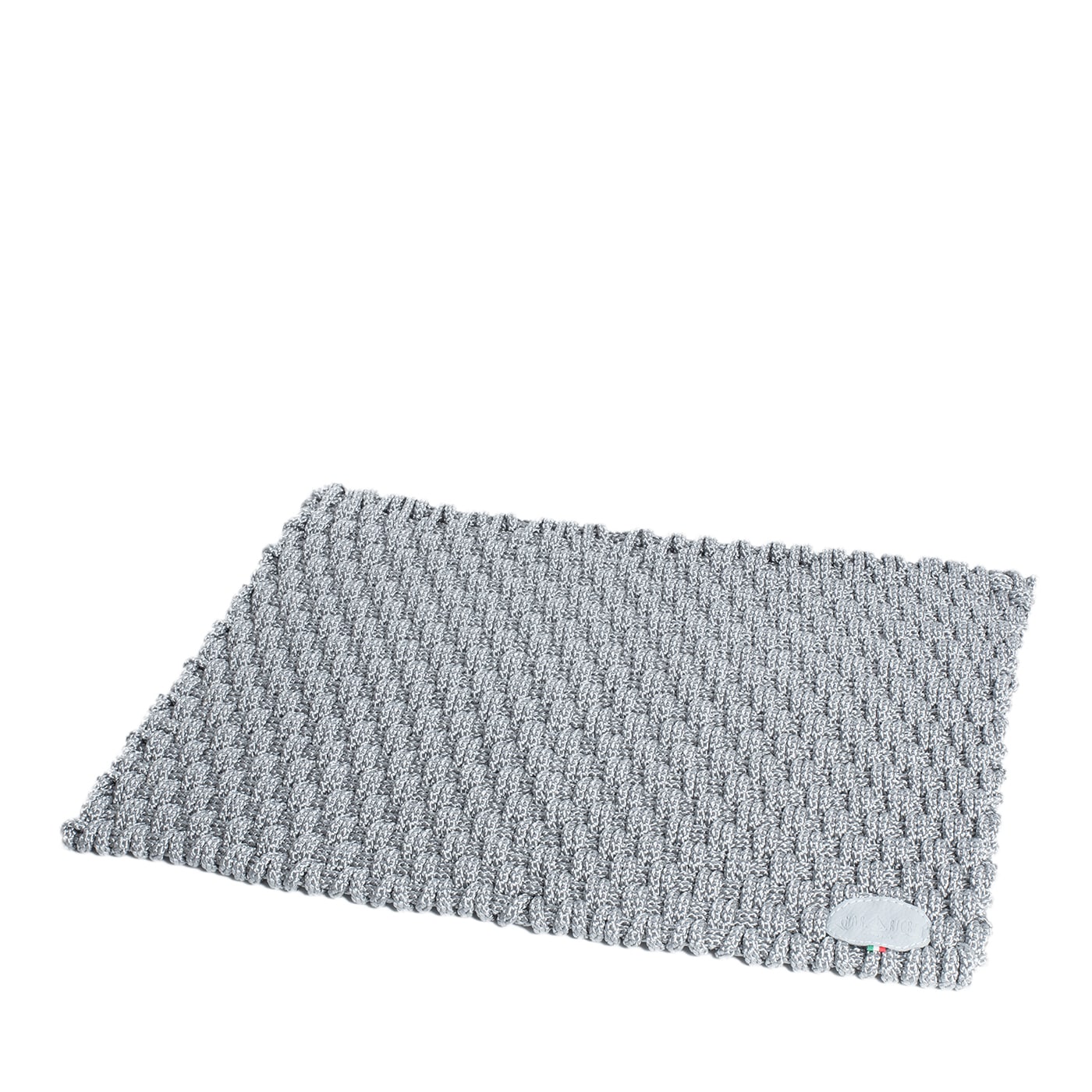 Rectangular Gray Rope Rug Marricreo Artemest