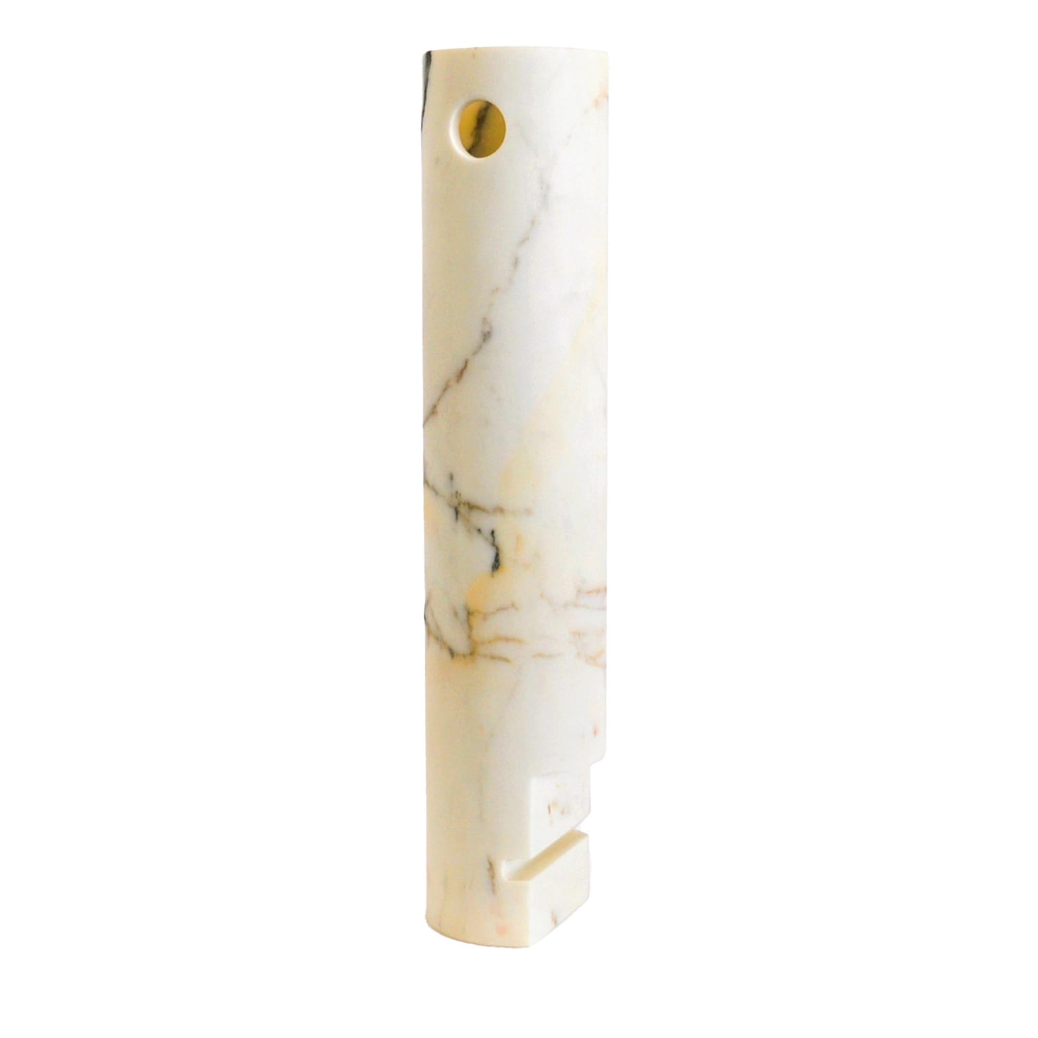 High Paonazzo Marble People Vase - Main view