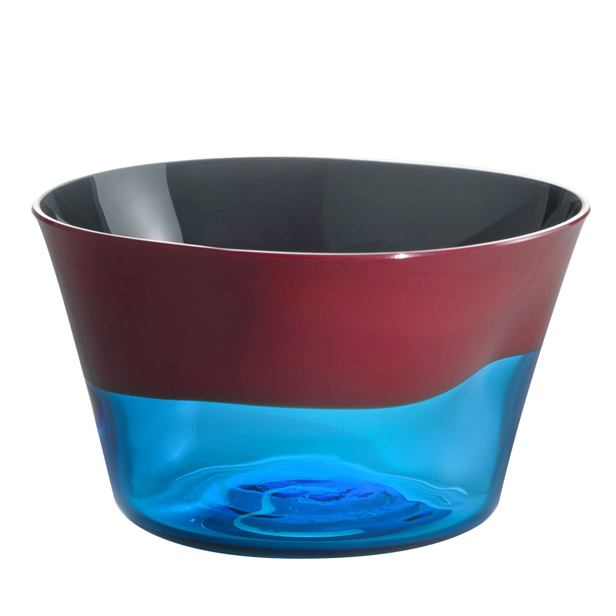 Dandy Small Coral & Blue Bowl by Stefano Marcato - Main view
