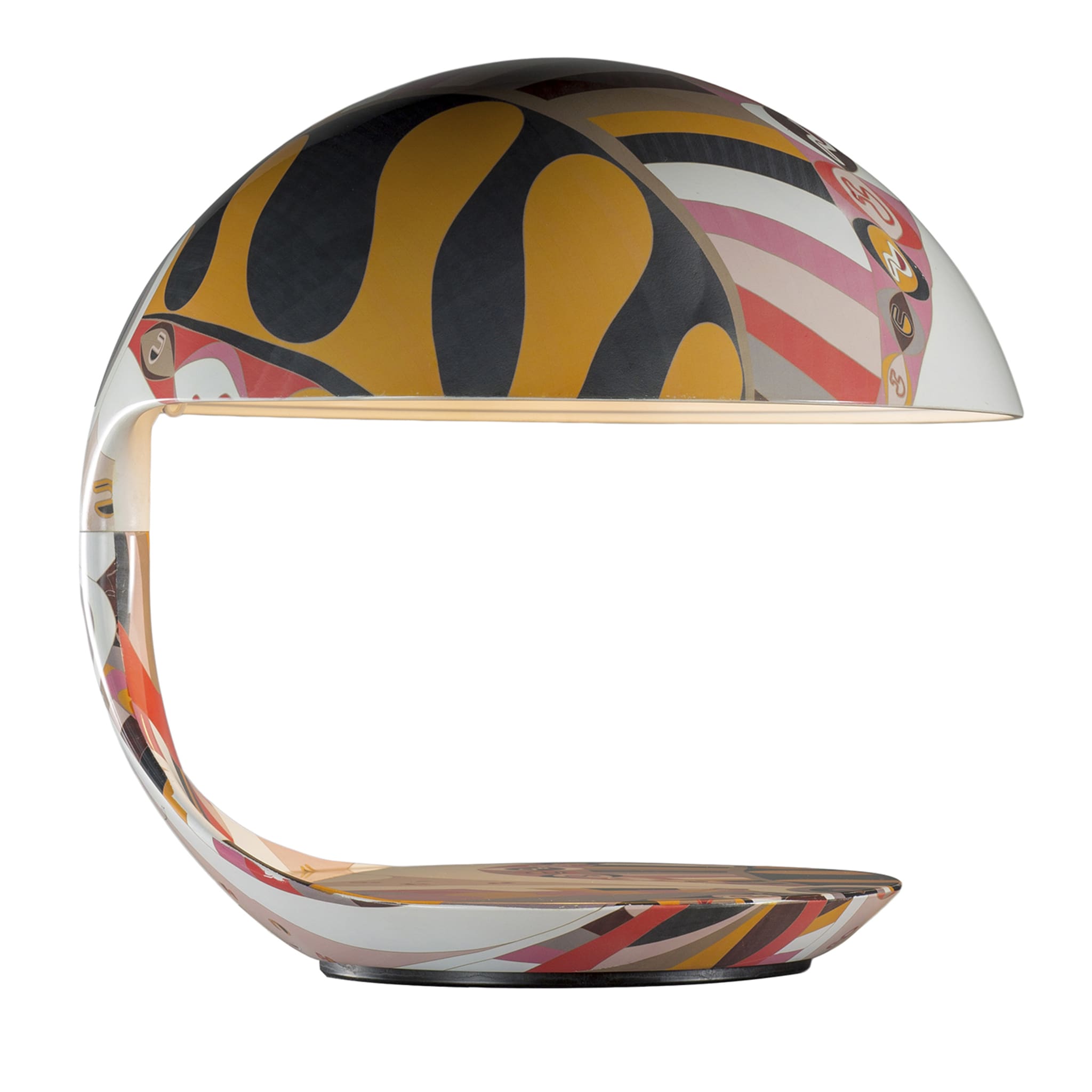 Cobra Texture Polychrome Table Lamp by Massimo Farinatti - Main view