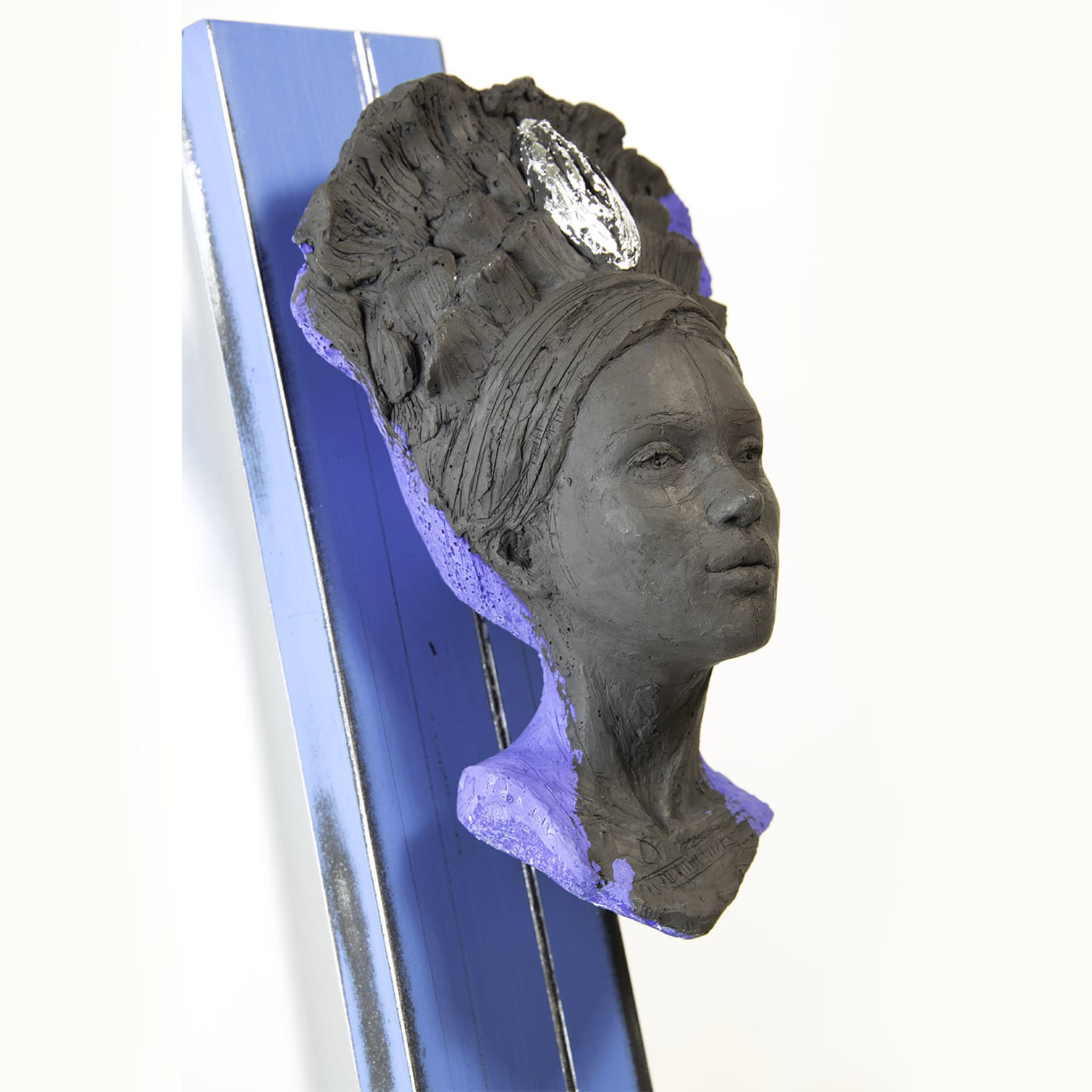 Matrilineare II Blue Sculpture - Alternative view 4
