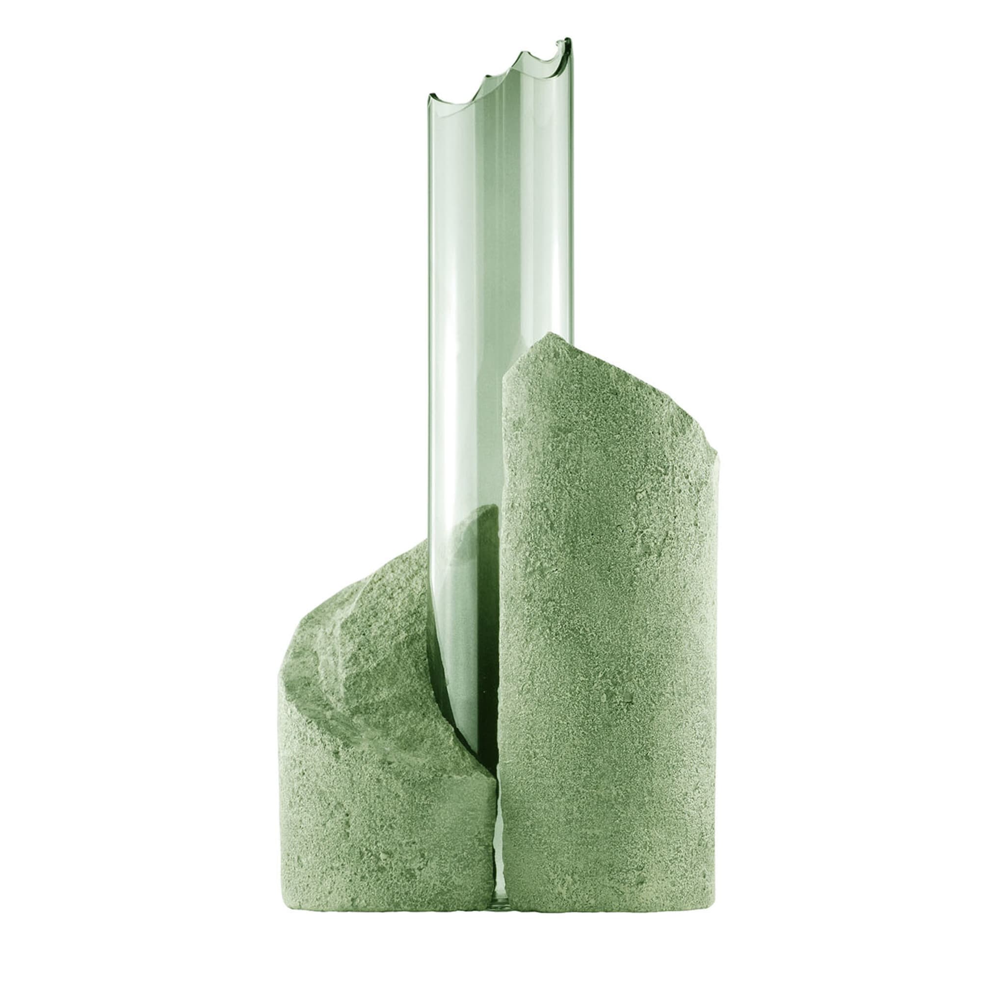 Chrysallis N°1 Green Vase - Main view