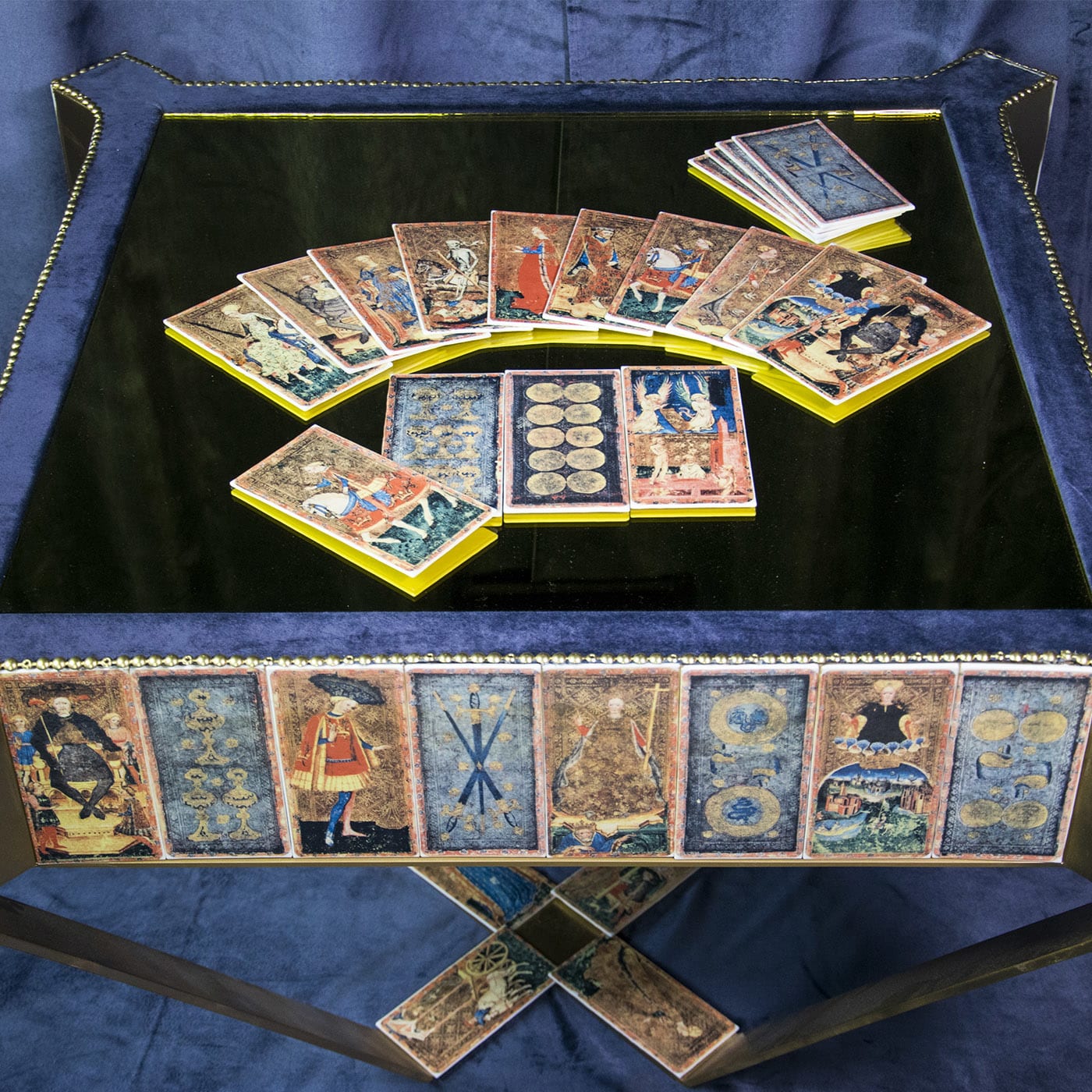 Tarot Card The World Set of 2 - Vetrofuso