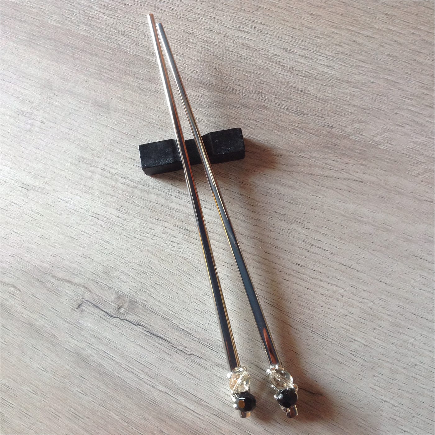 Lui & Lei Swarovski Set of 2 Chopsticks - CR Posate d'Autore