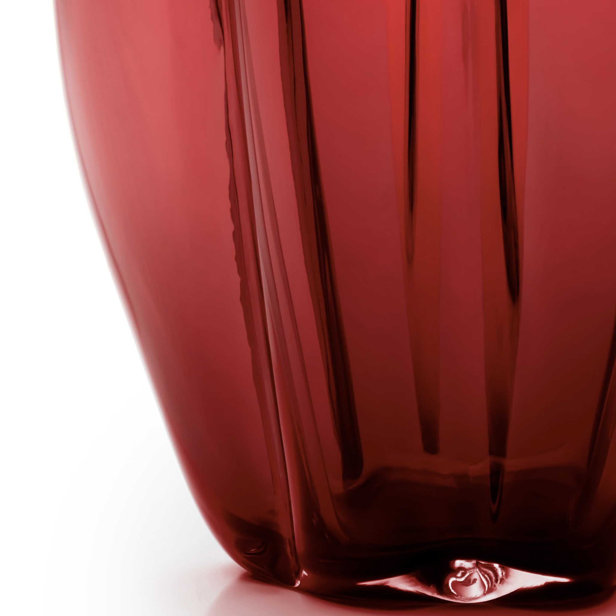 Petalo Oriental Red Large Vase - Alternative view 3
