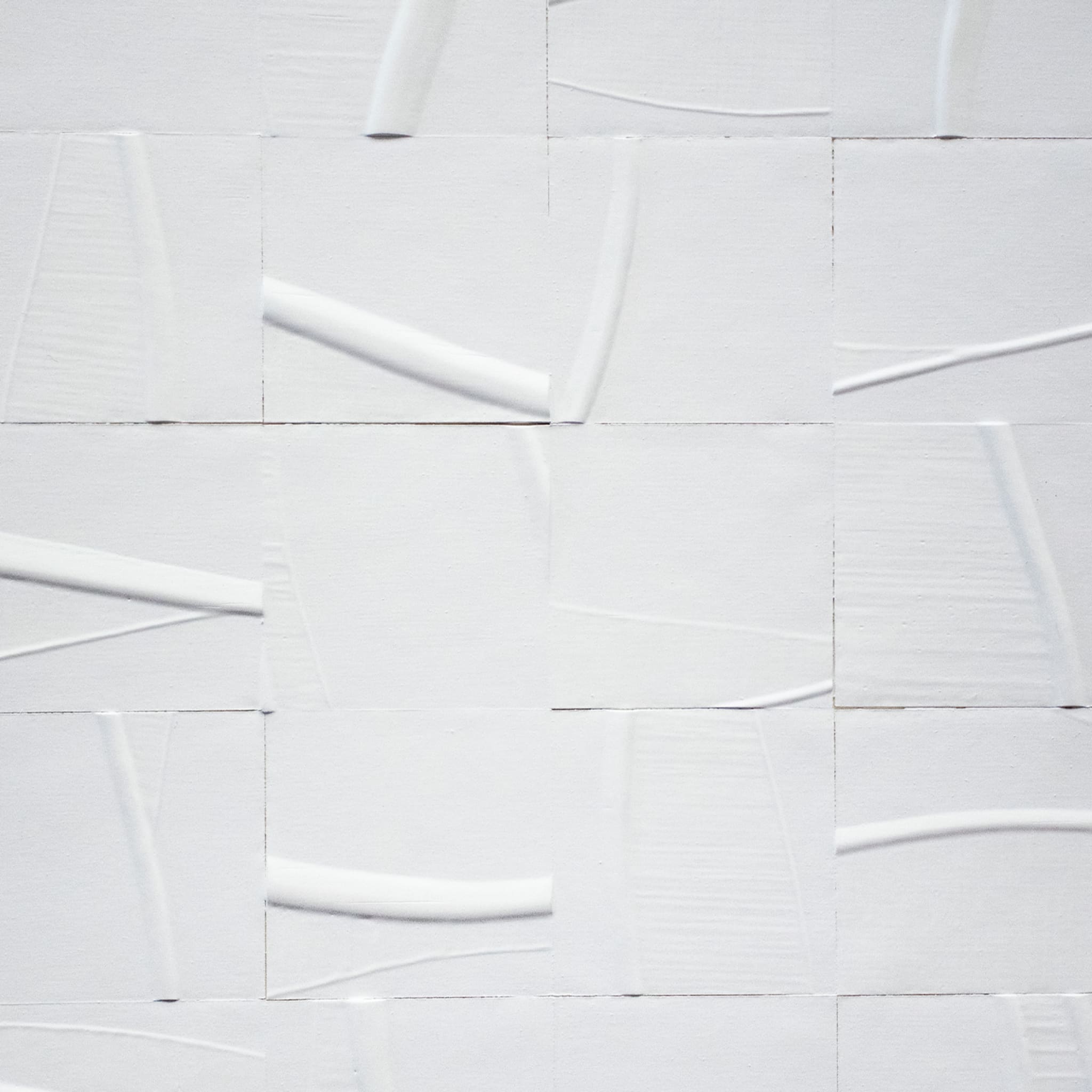 Matte White #1 Wallpaper TRACCE Collection - Alternative view 2