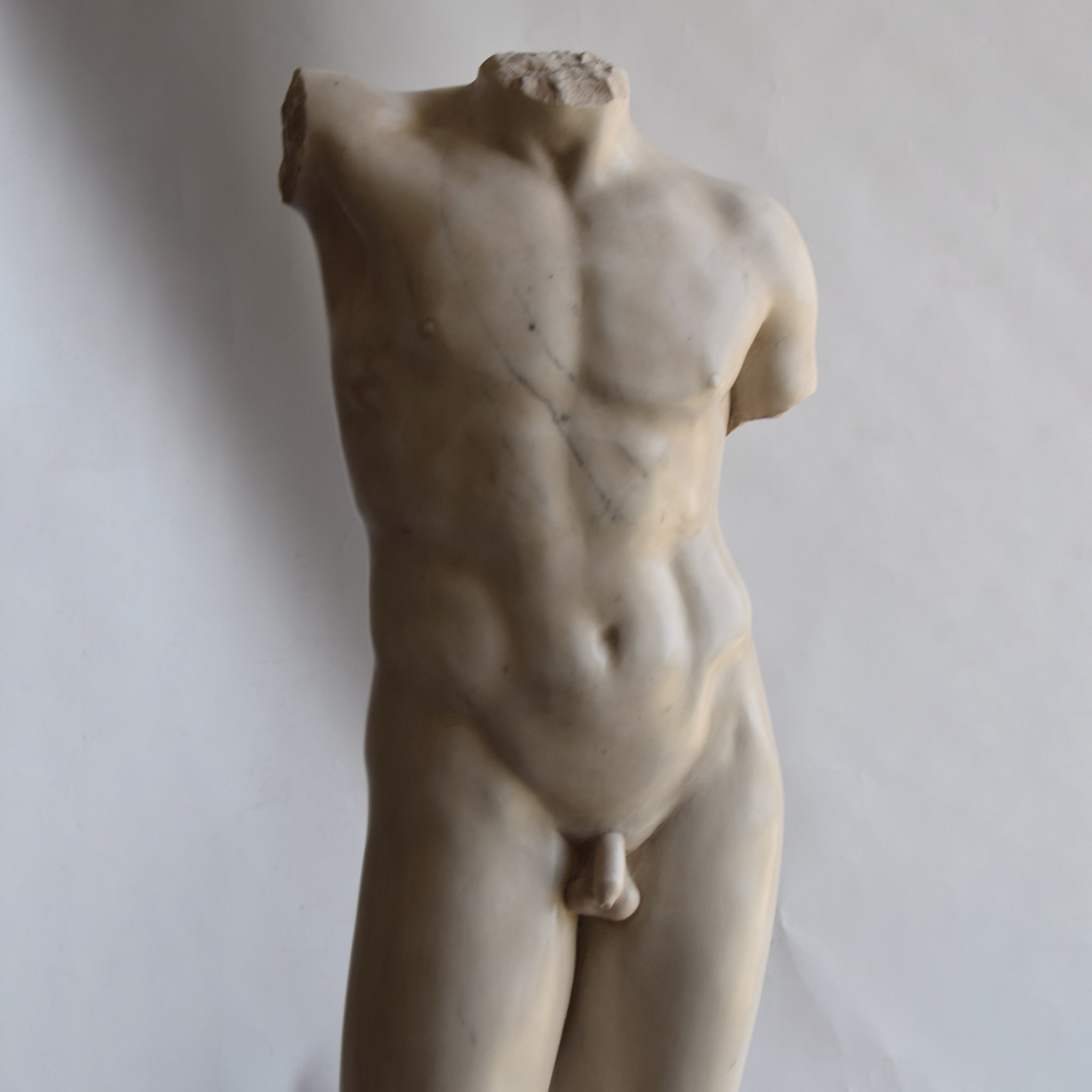 Eleusi Male Torso Sculpture - Alternative view 1