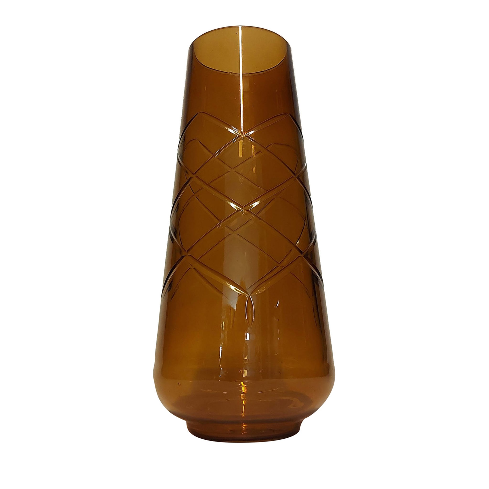 Girata Moka Murano Glass Vase - Main view