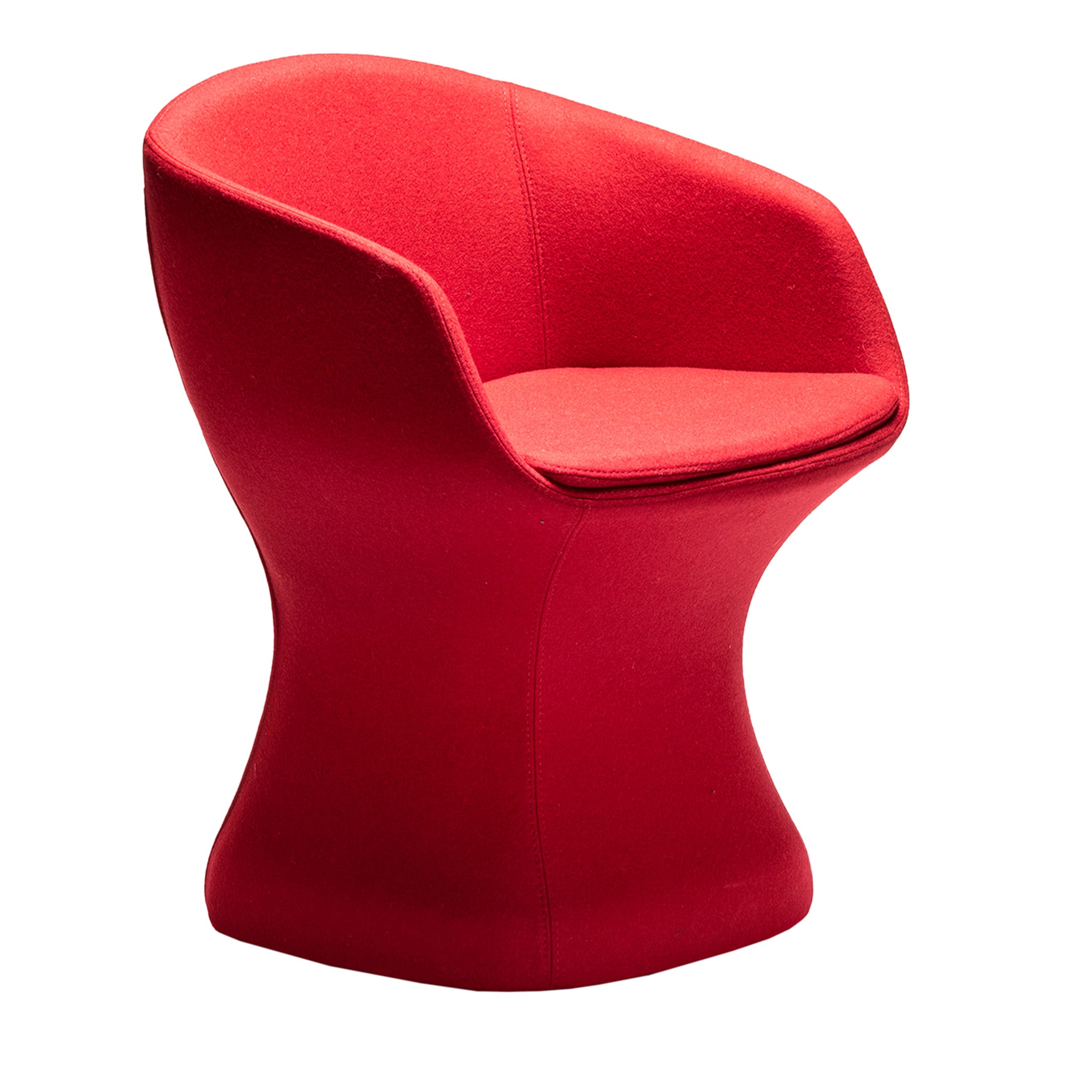 So-Pretty Red Armchair by Dario Deplin - Vue principale