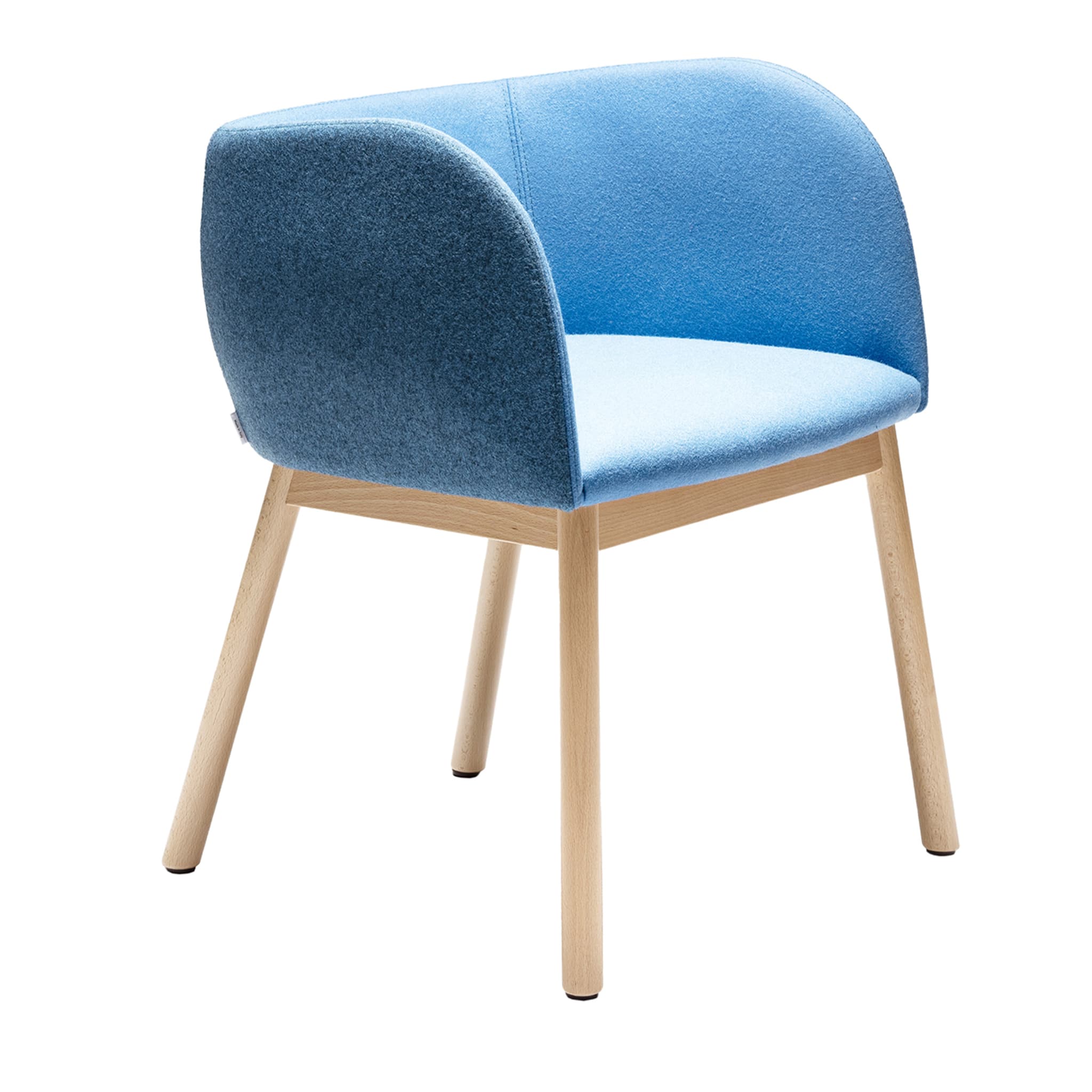 Mousse SP Blue Chair by Tommaso Caldera - Vue principale