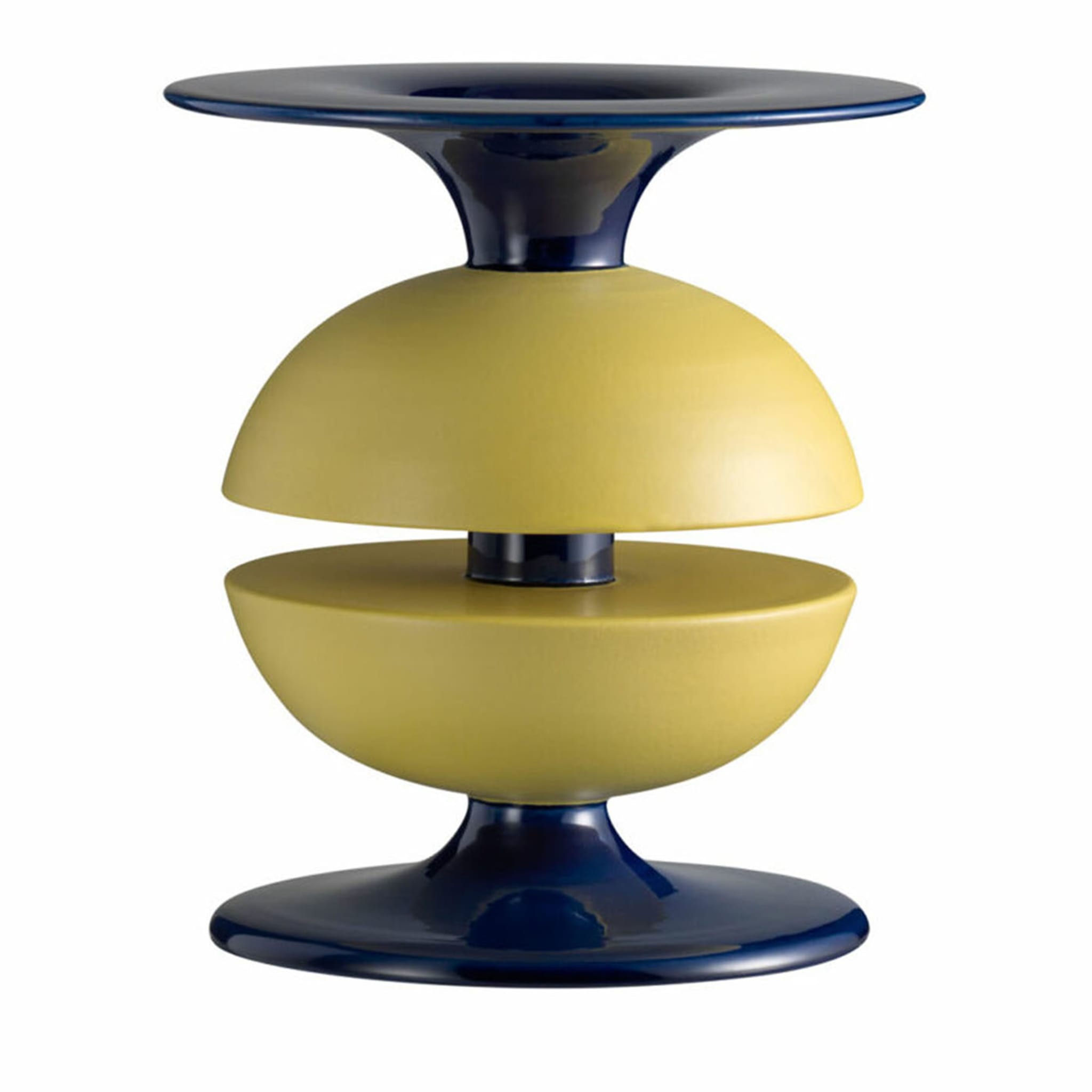 Atmosphère Yellow and Blue Vase - Main view