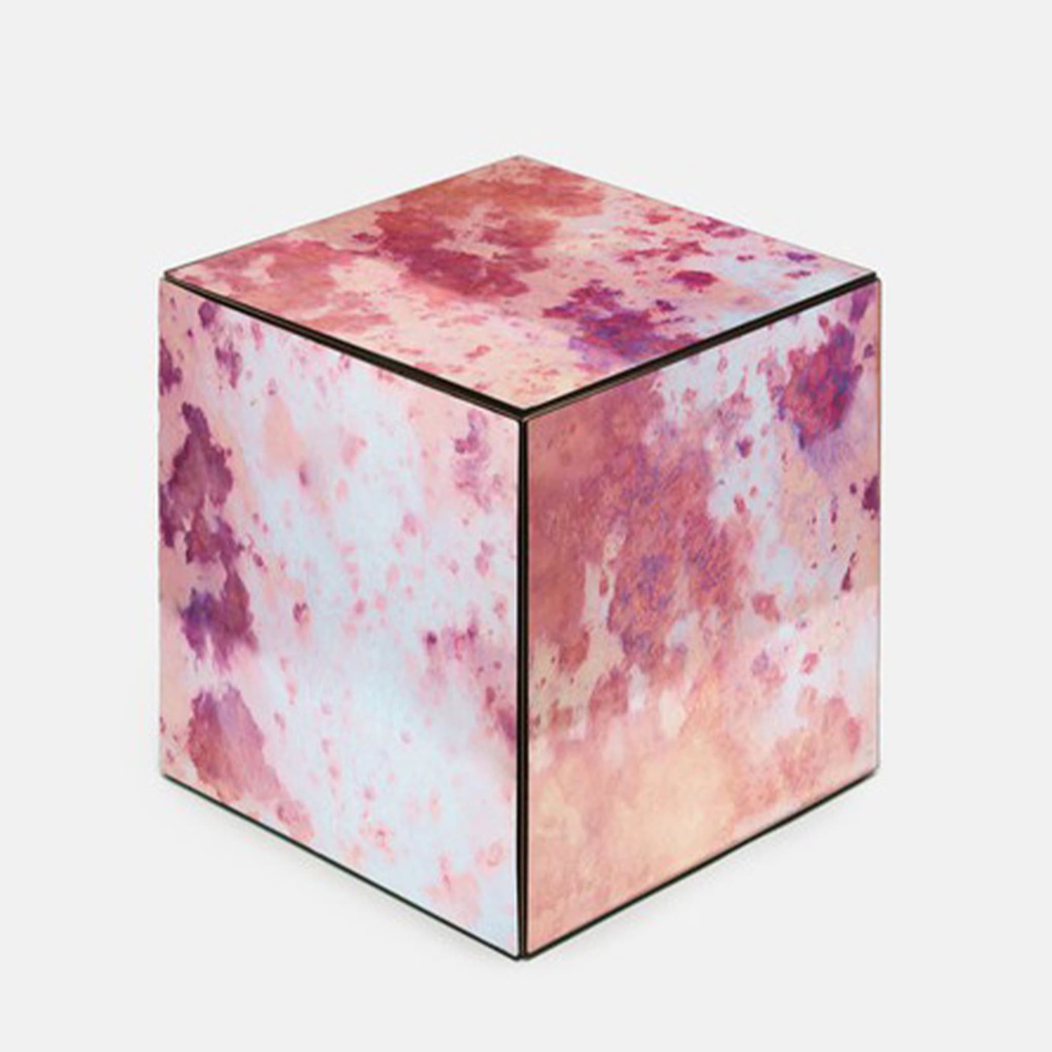 Polychrome Cube Box Side Table - Alternative view 2