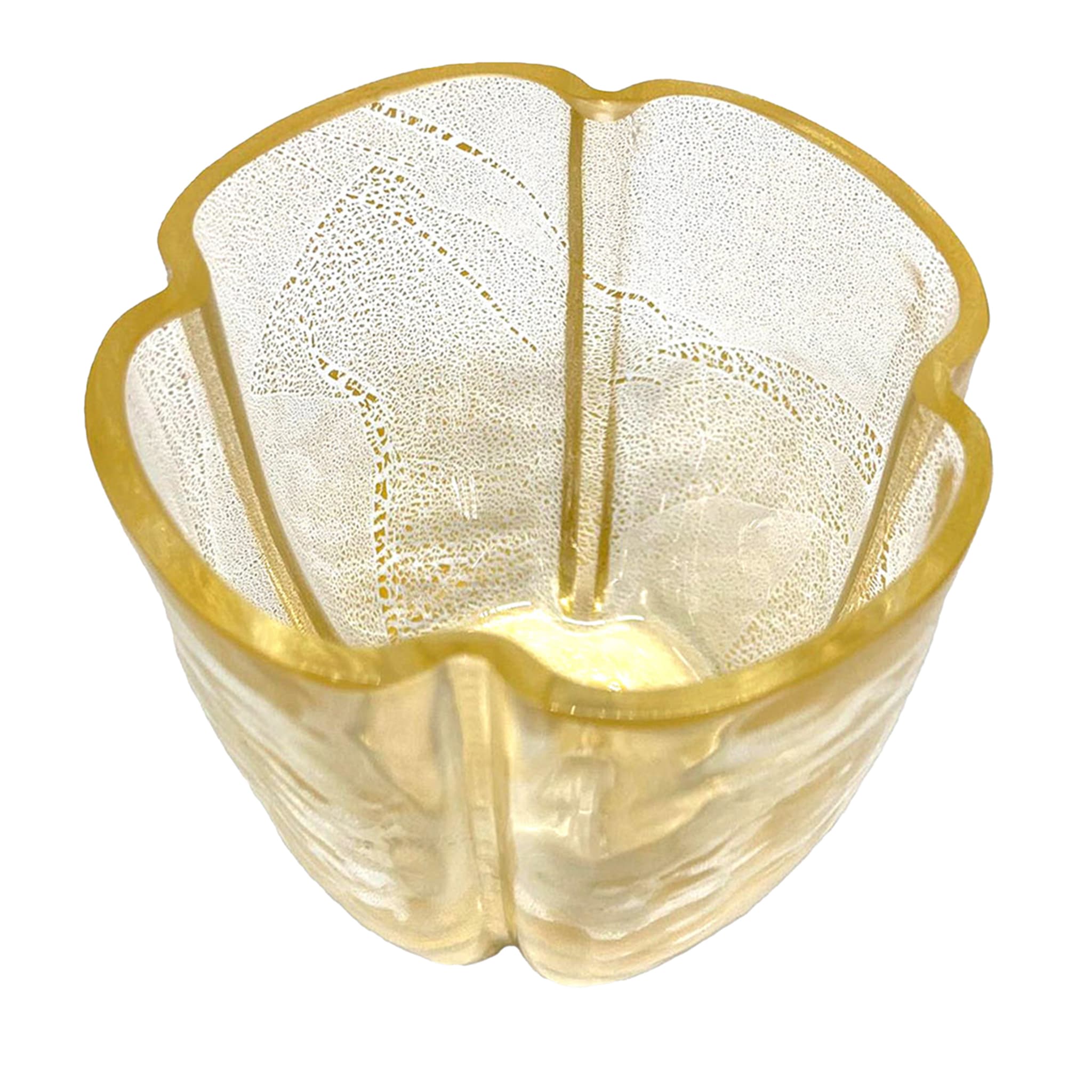 Petal Murano Gold Glass - Alternative view 1
