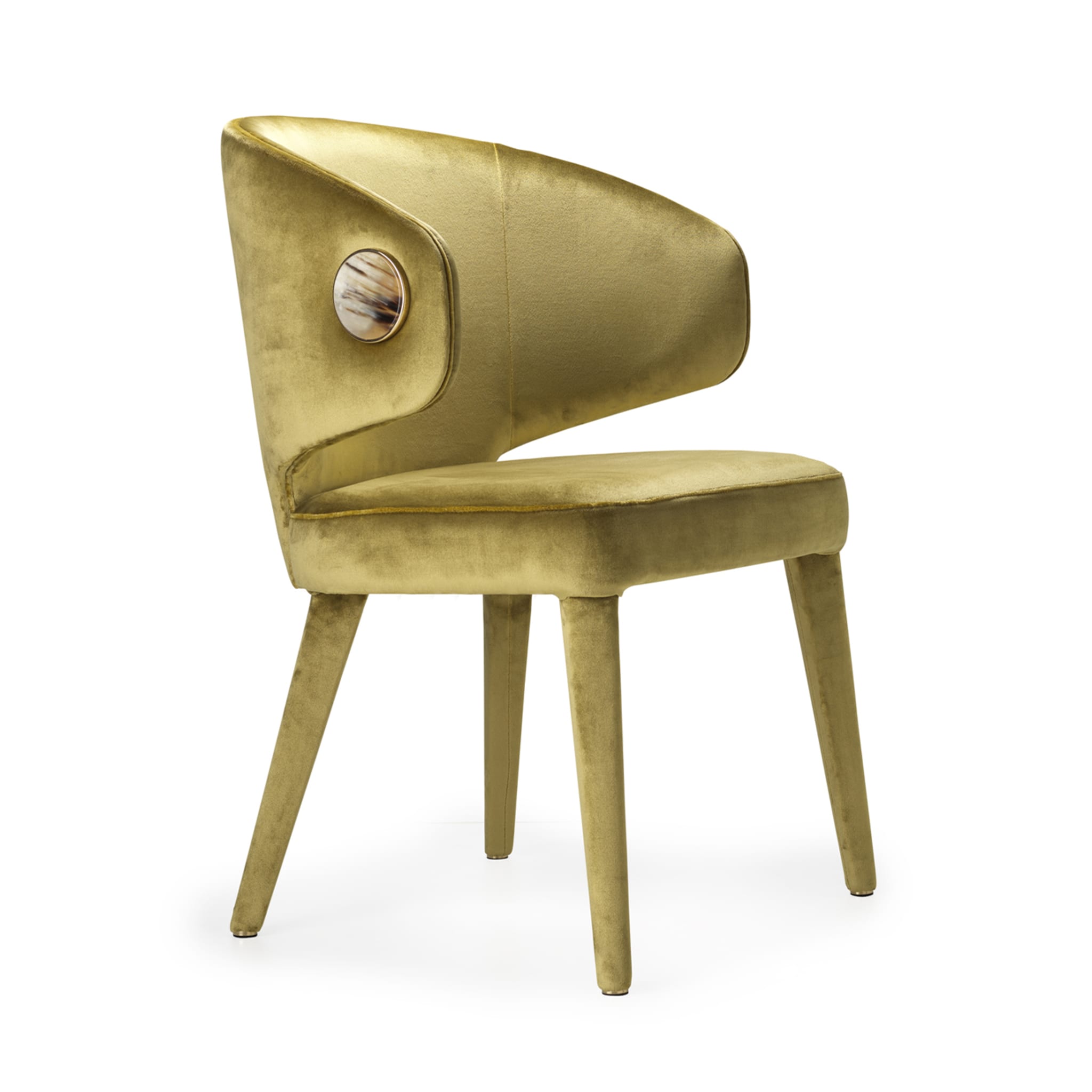 CIRCE gold chair - Alternative view 1