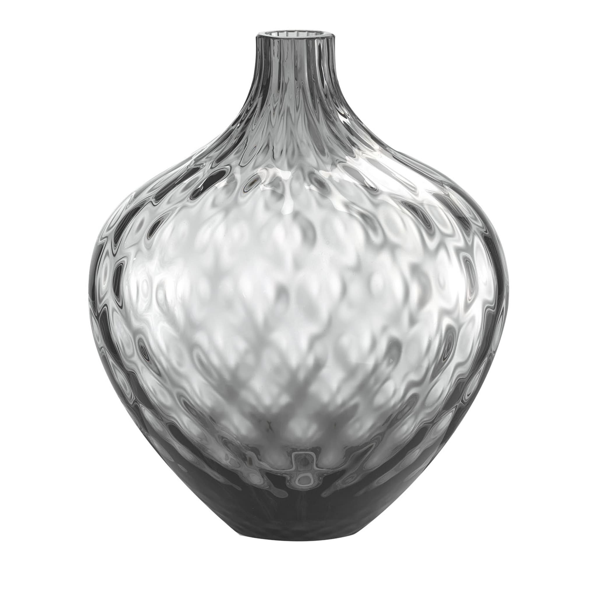 Samarcanda Medium Balloton Gray Decorative Vase - Main view