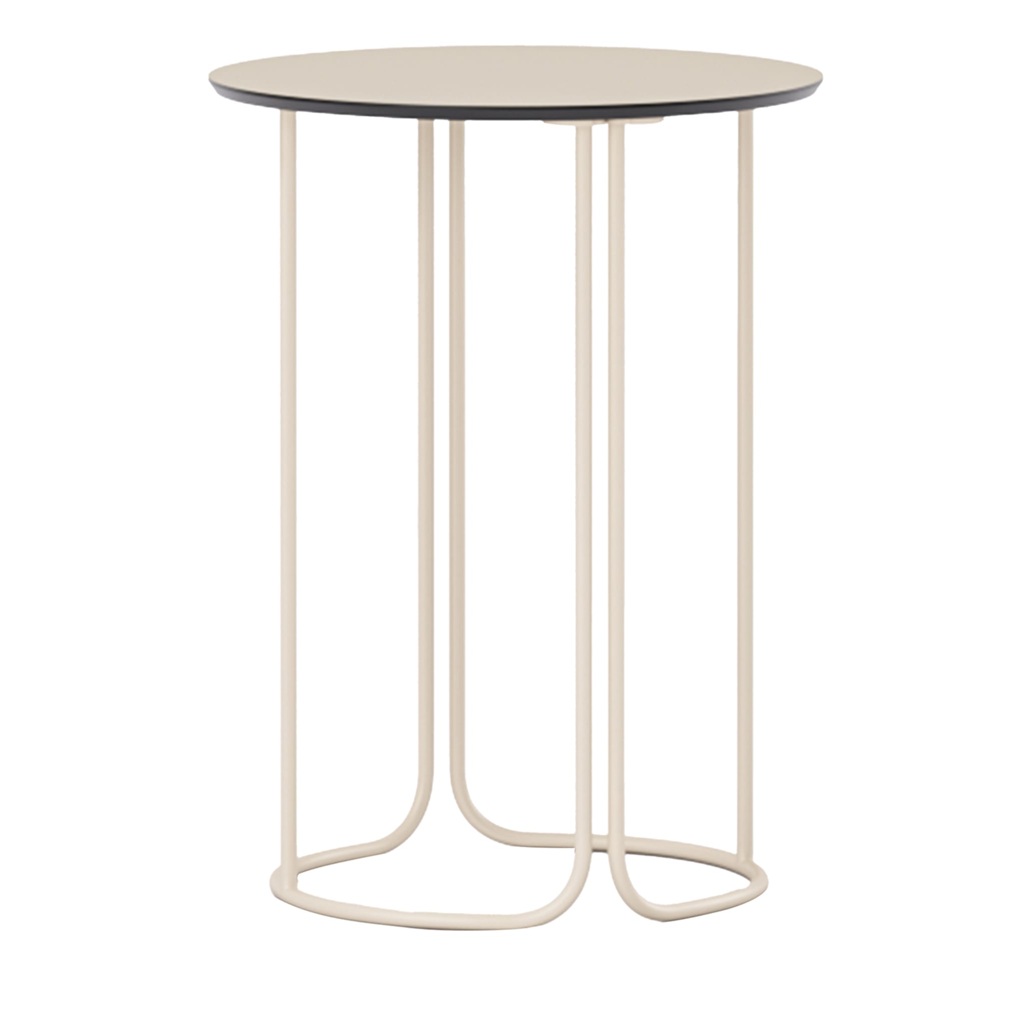 Scala Round Beige Side Table by Marco Piva - Main view