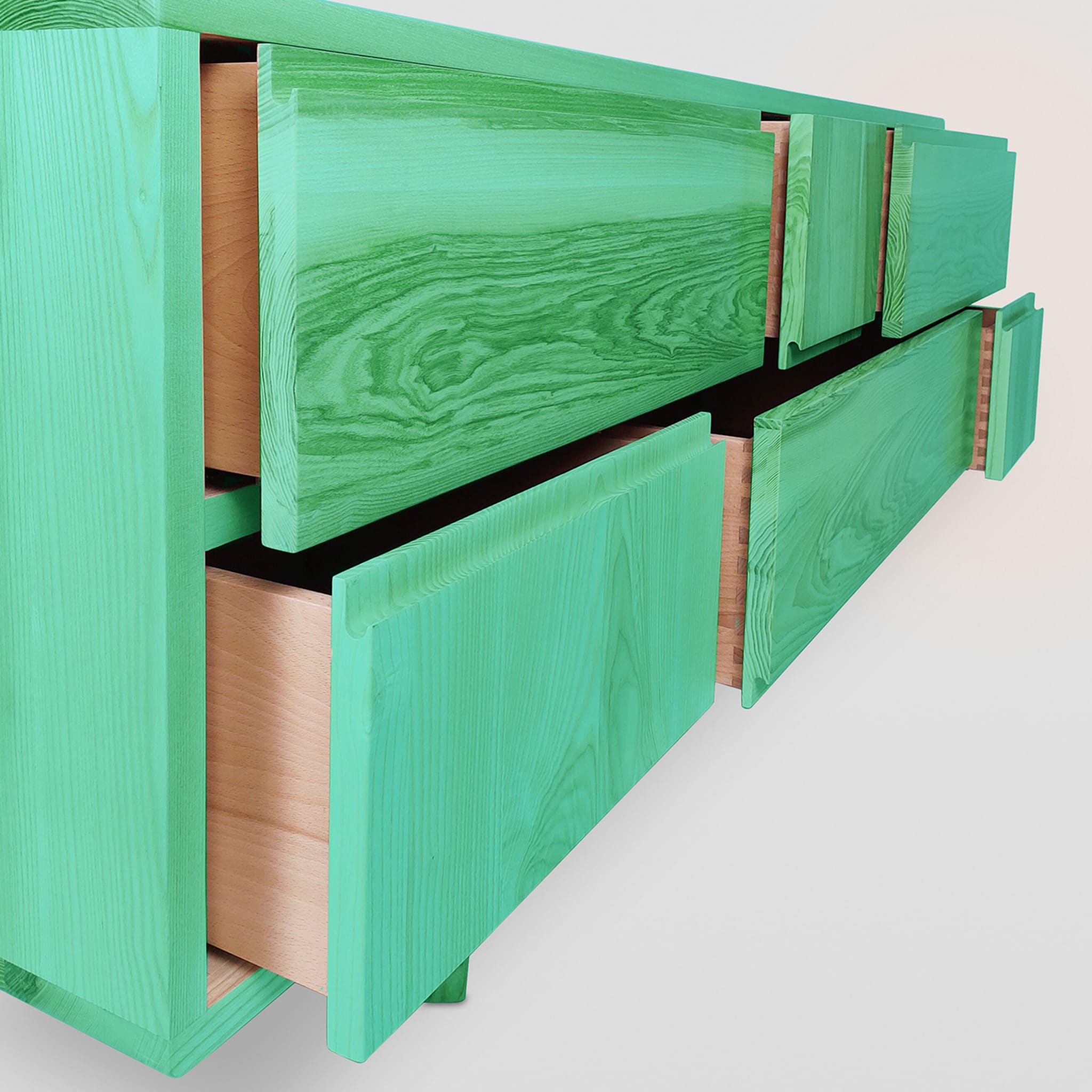 Zhu Mint Green Sideboard by Eugenio Gambella - Alternative view 1