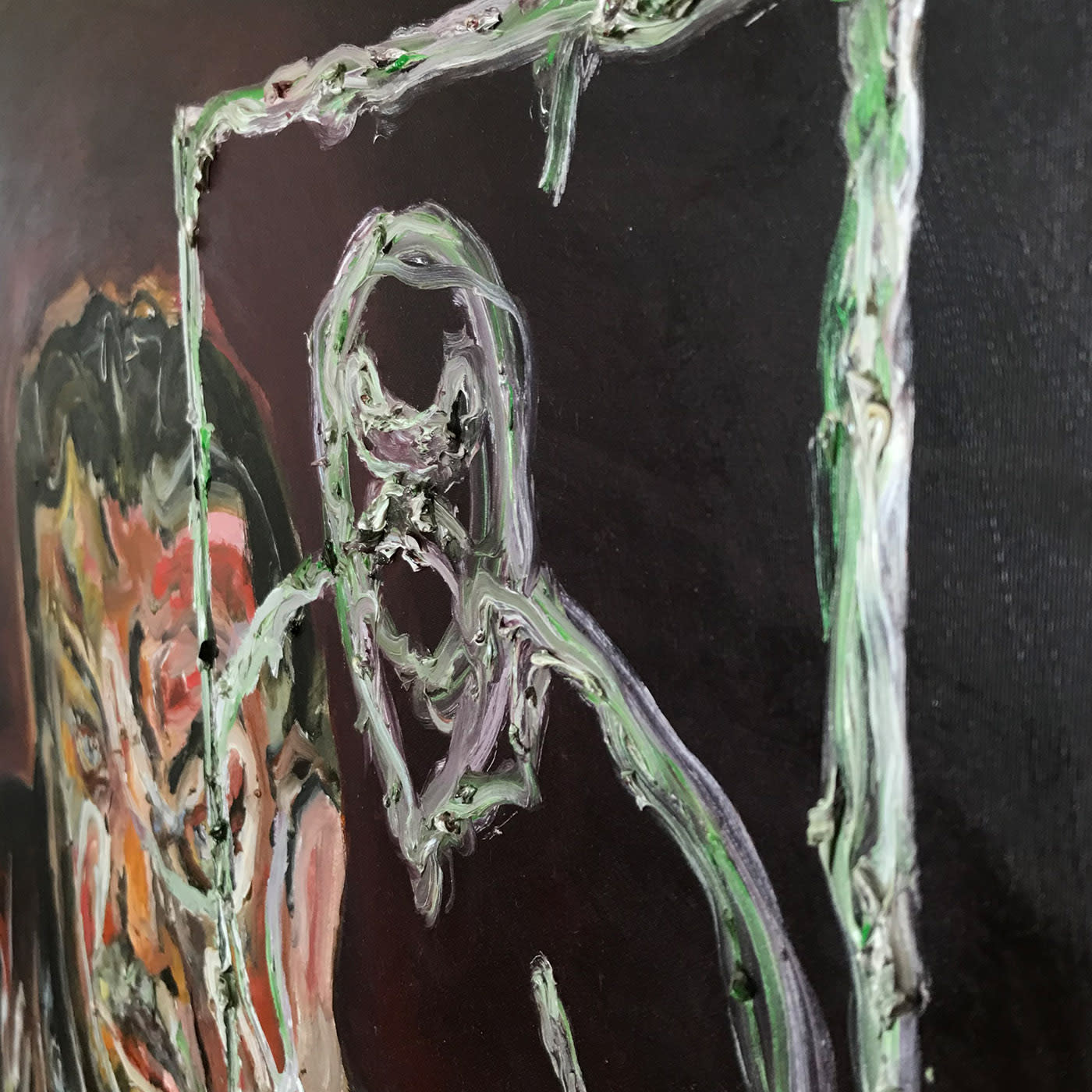 Termoclino Otto Dix Pittura ad olio - Adriano Annino