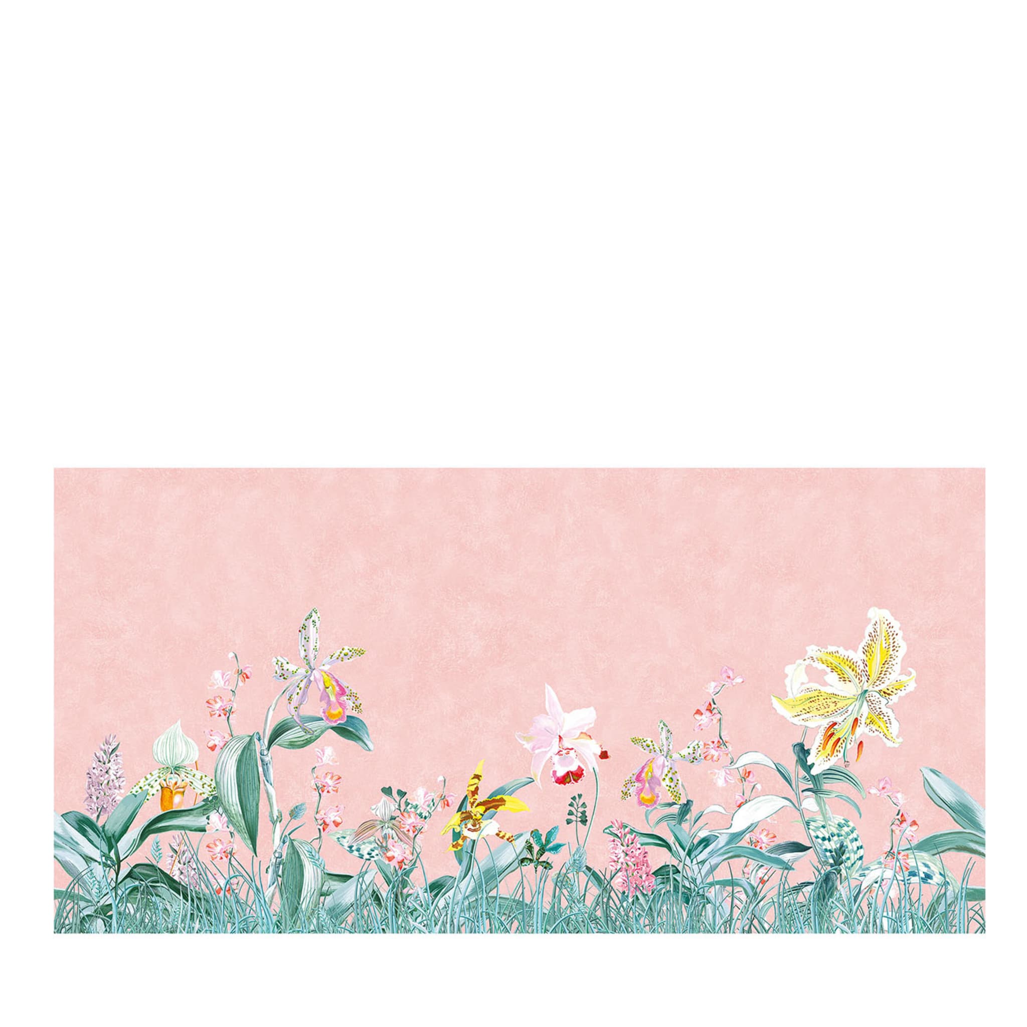 Carta da parati panoramica Pink Orchid Collezione Camere - Vista principale