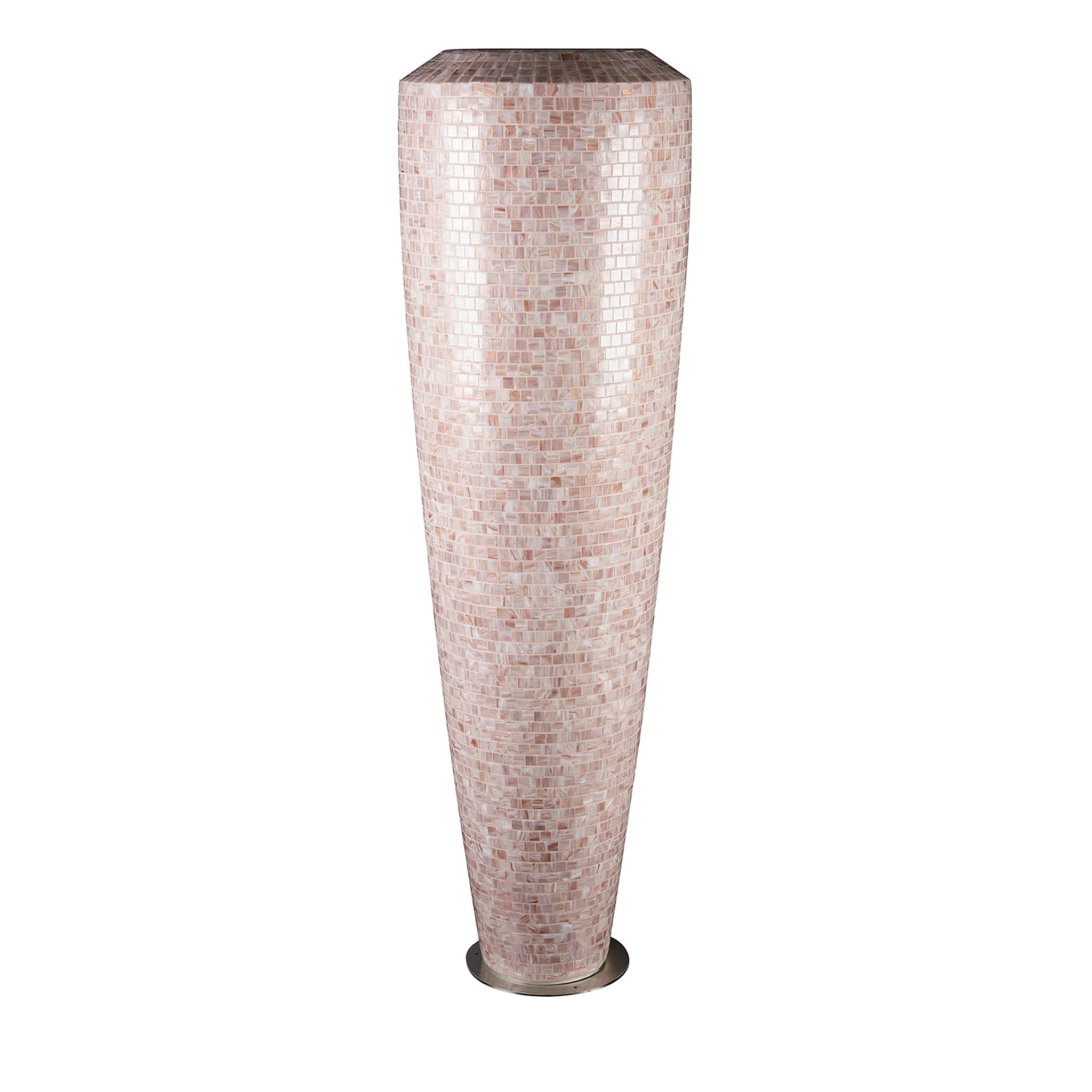 Obice Bisazza Mosaic Pink Decorative Vase - Main view
