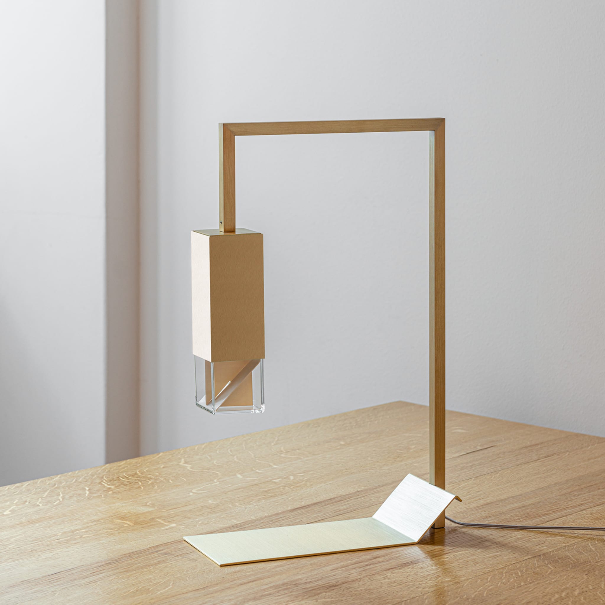 Lamp/Two Brass Table Lamp - Alternative view 1