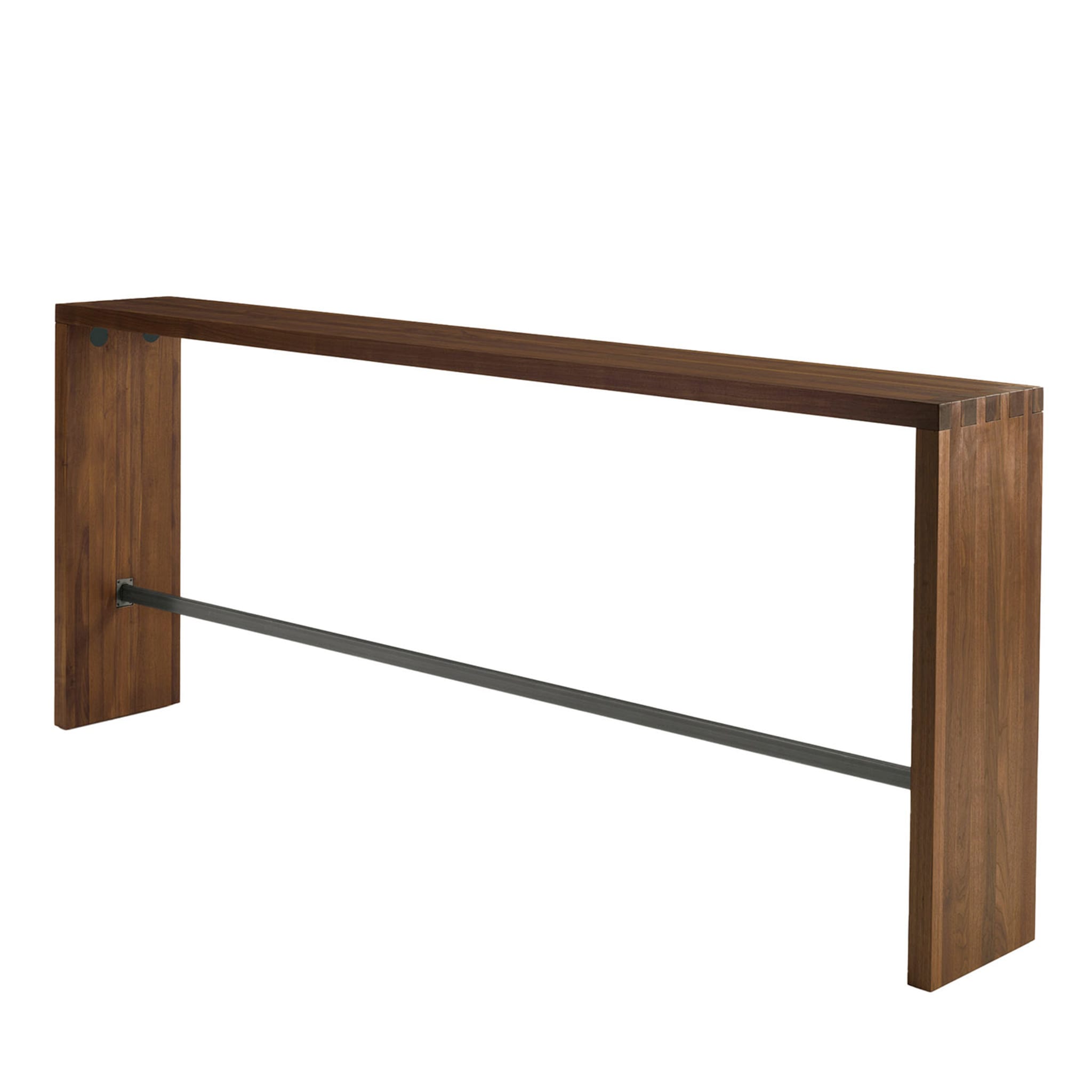 Frame Bar Walnut Console by C.R. & S. Riva 1920 - Main view