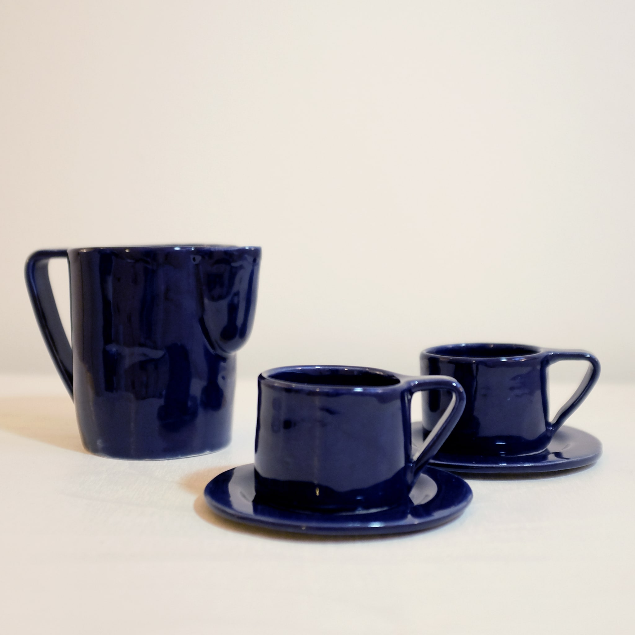 Milano Notte Set of 4 Espresso cups and saucers - Alternative view 1