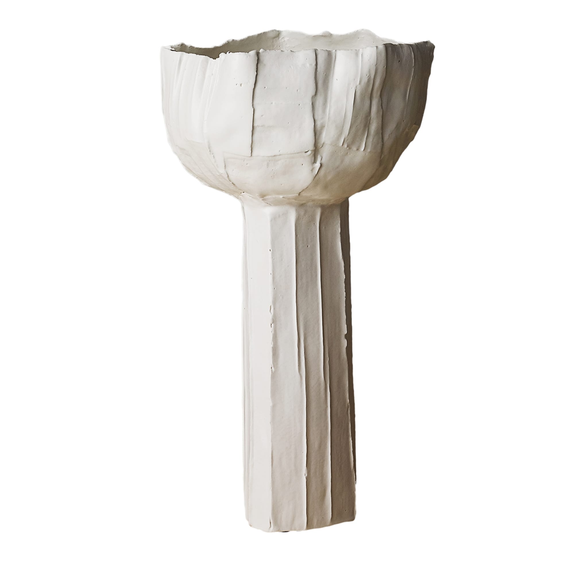 RANUNCOLO Weiße Vase #1 - Hauptansicht
