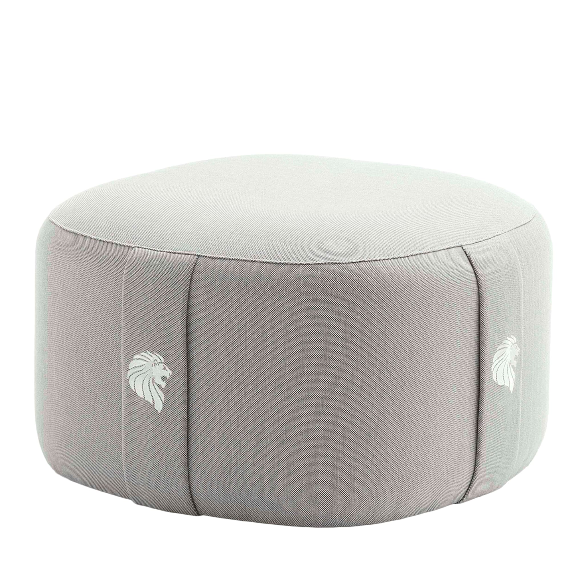 Outdoor Round fabric Ottoman - Main view