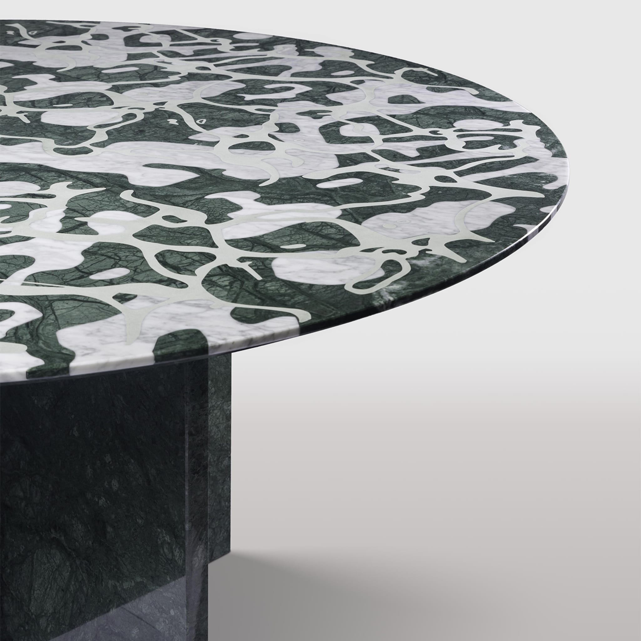 Marbling Green Table - Alternative view 1