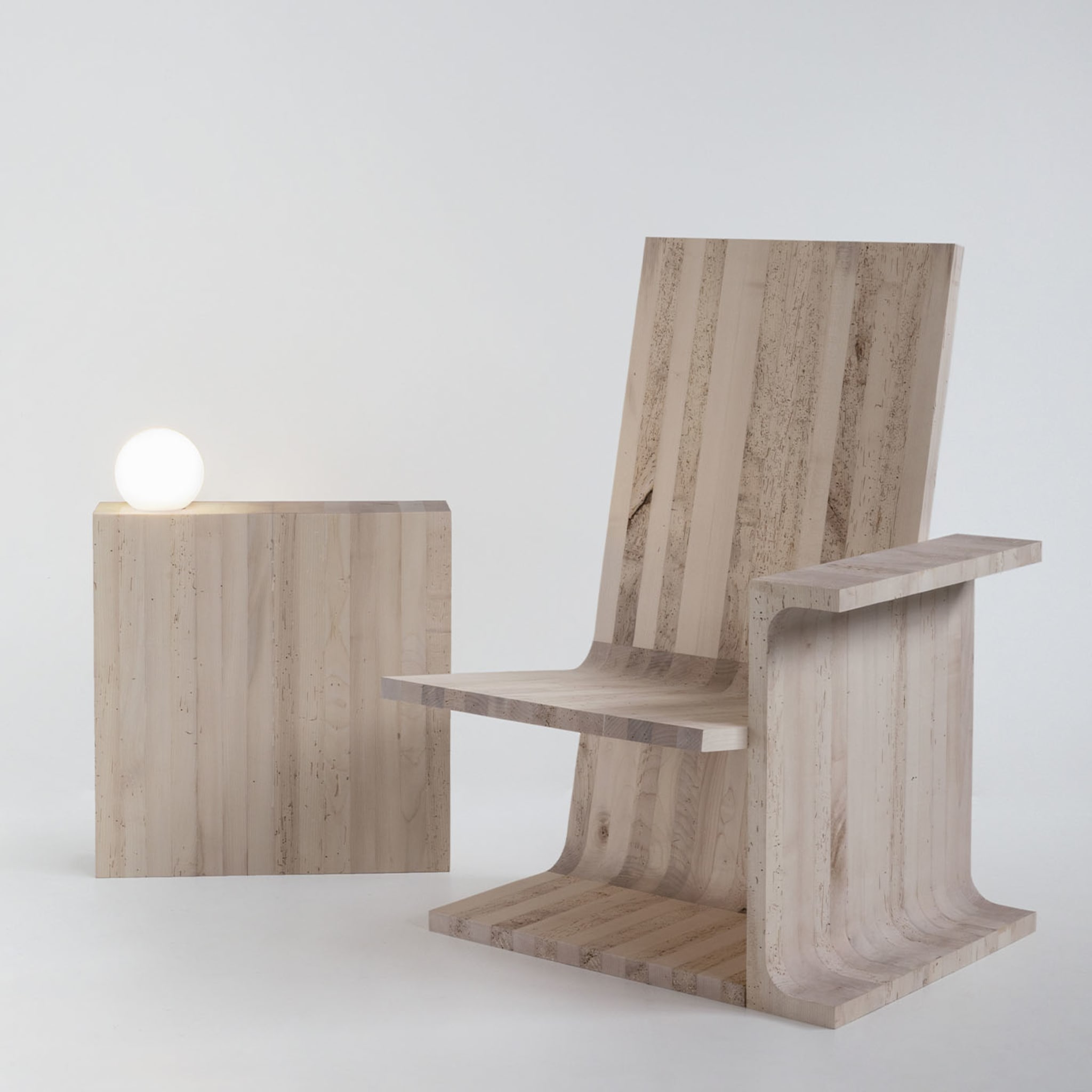 Bookroom Wood Armchair by Gio Tirotto  - Alternative view 4