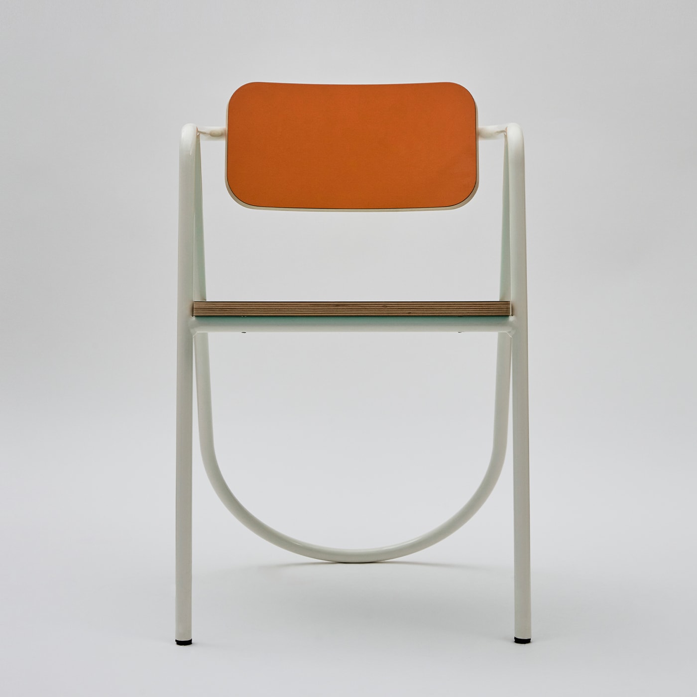 La Misciù White/Teal/Orange Chair  - Le Dictateur