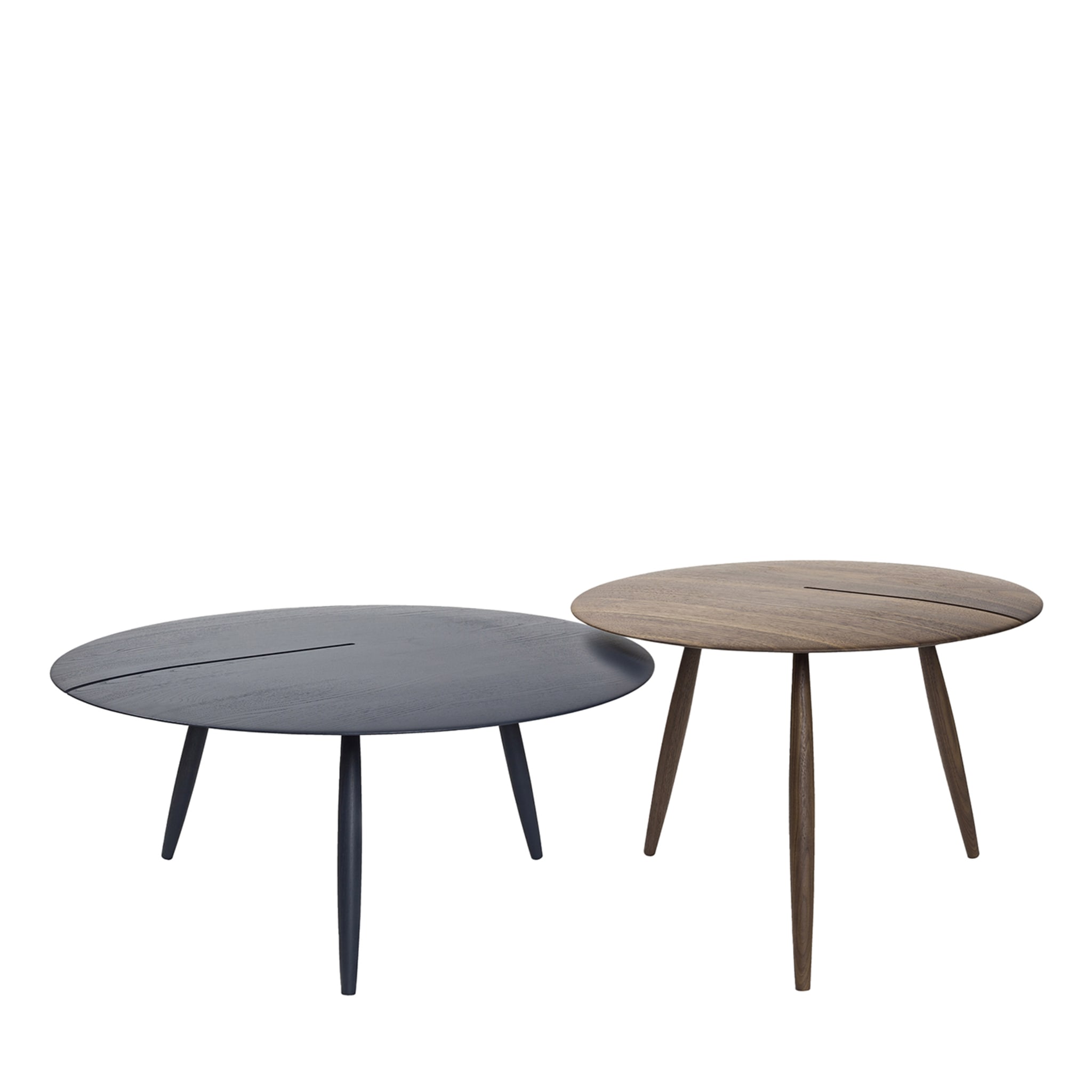 Orio Blue Round Coffee Table by Dario Gaudio & Alessandro Stabile - Alternative view 4