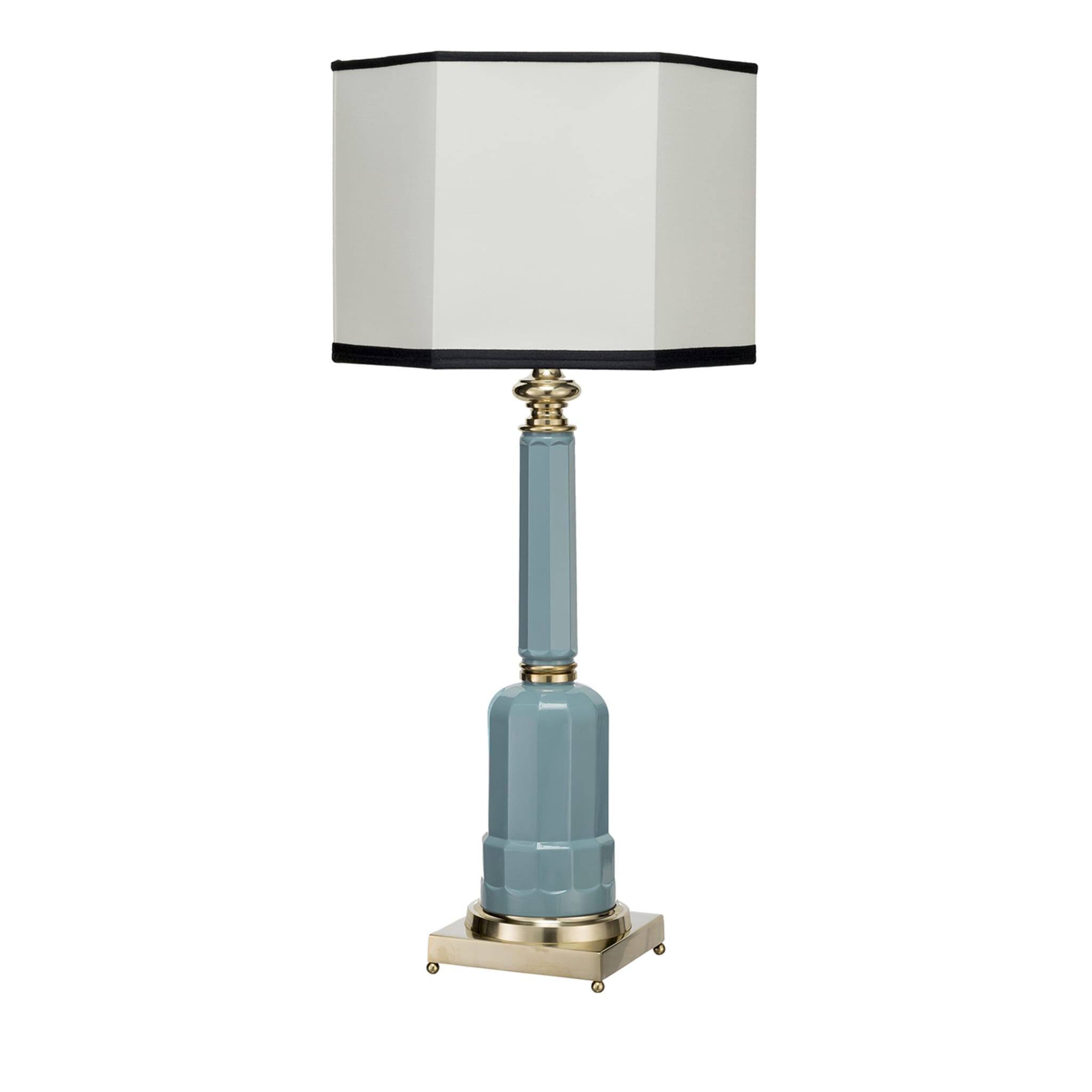 Lámpara de mesa Jacaranda Turquesa Pastel - Vista principal