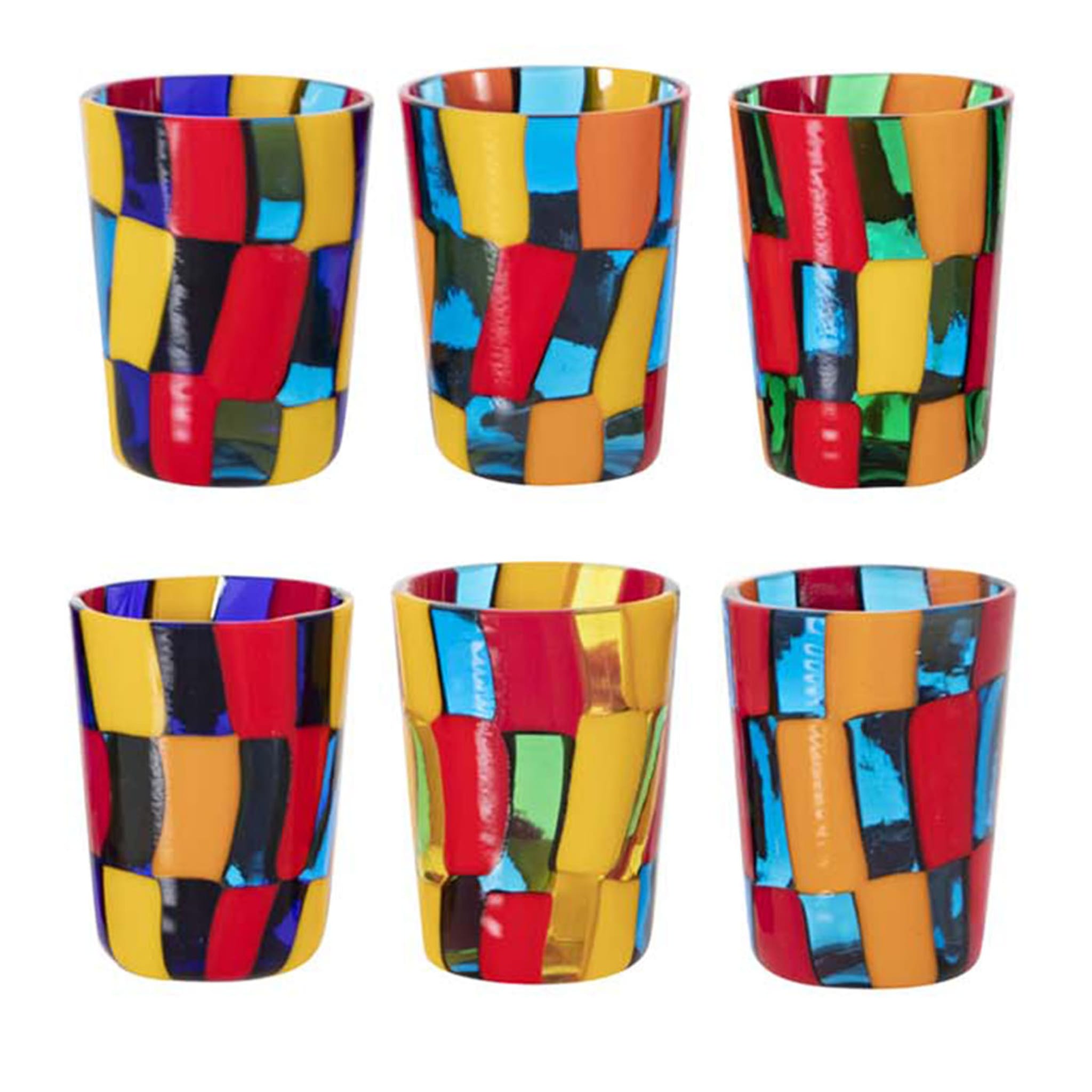 Set Of 6 Redentore Shot Glasses by Angelo Ballarin - Main view
