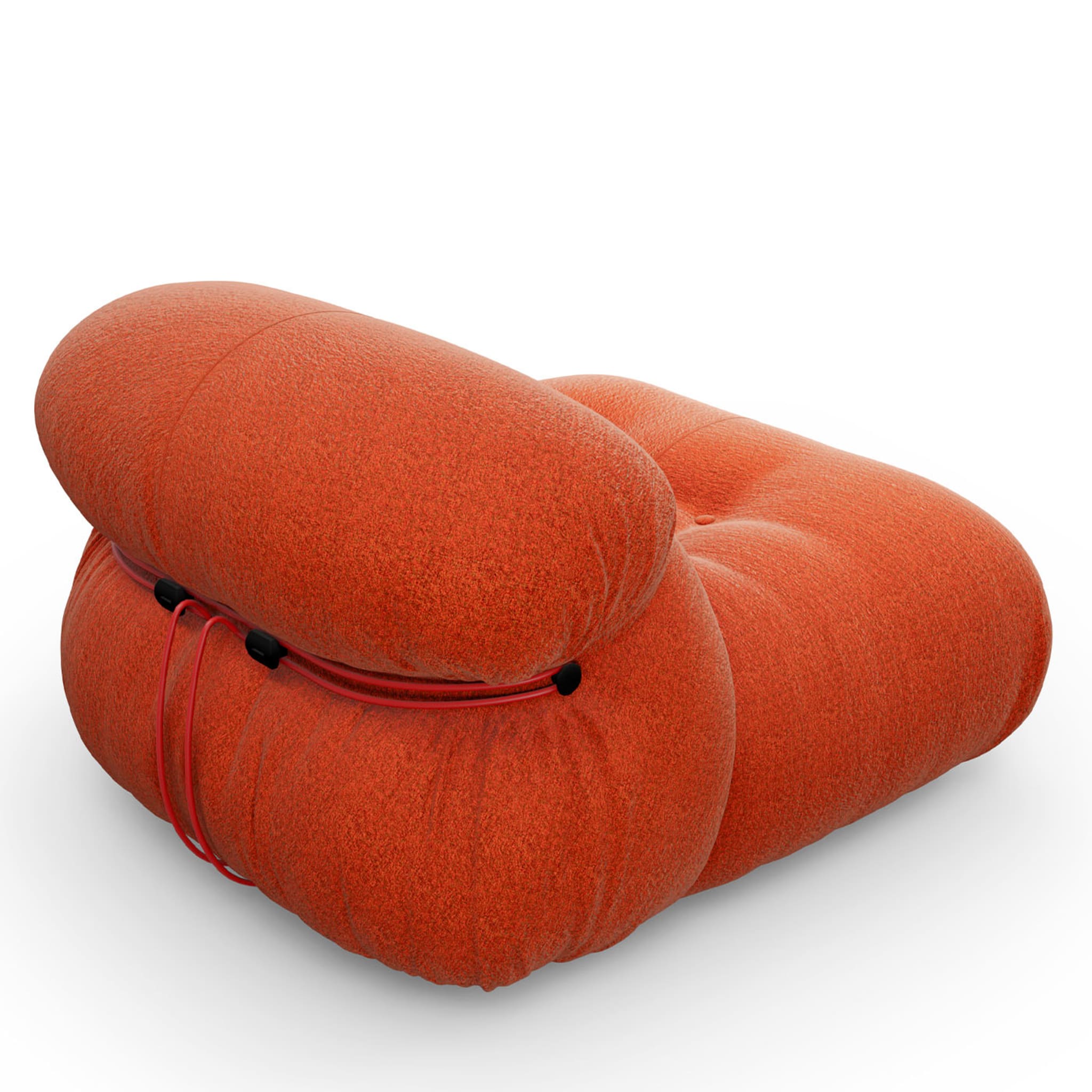 Soriana Orange Armchair by Afra & Tobia Scarpa - Alternative view 1