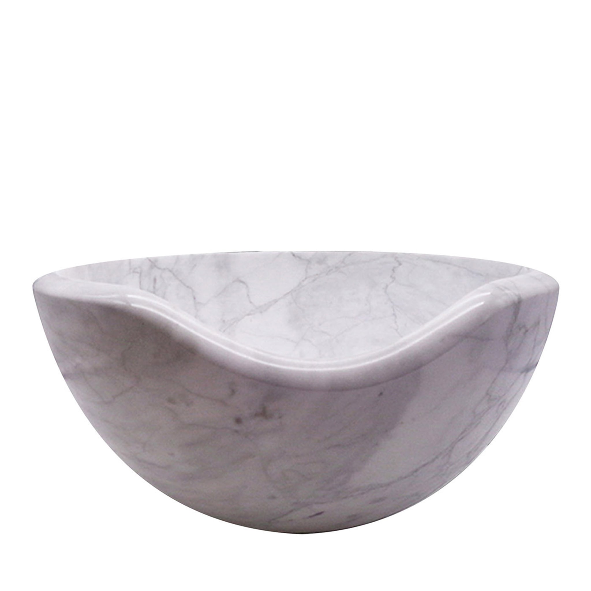 Shaped White Carrara Sink - Main view
