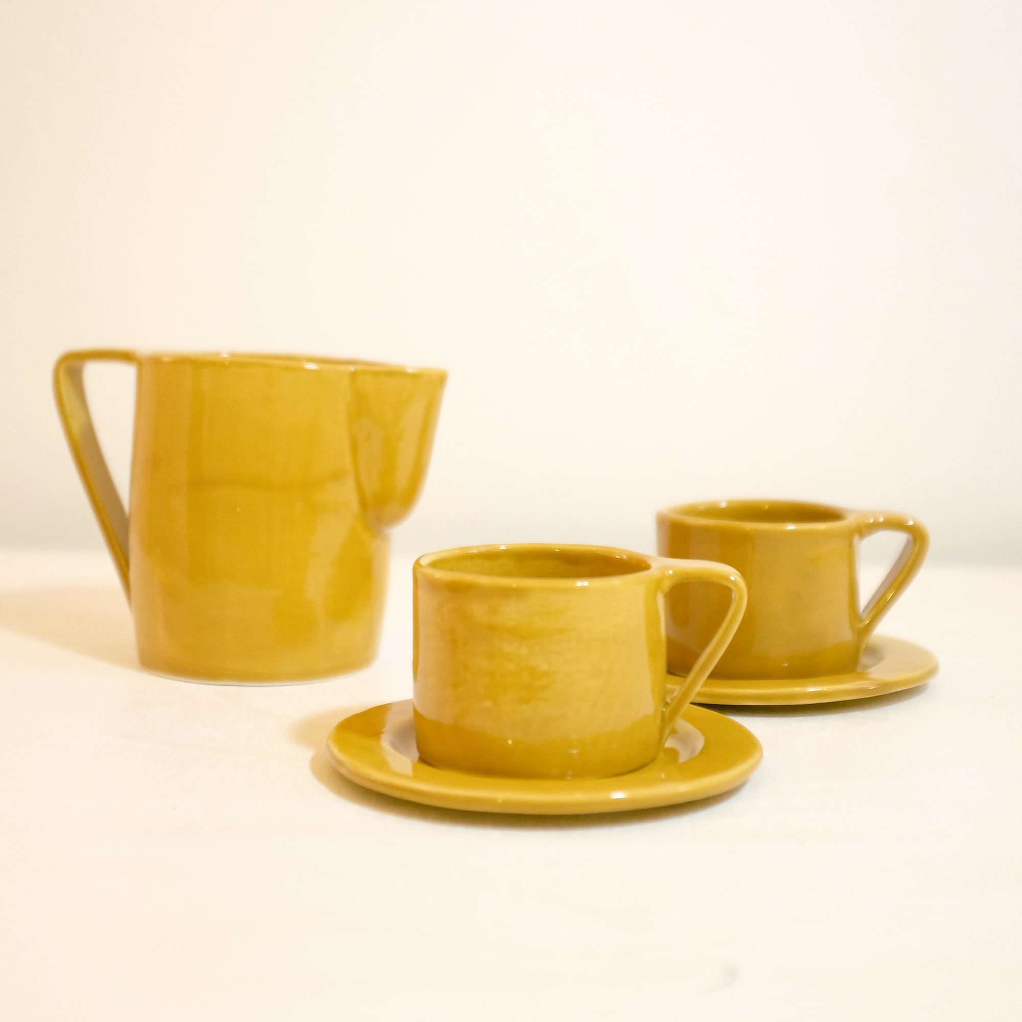 Milano Sole Set of 4 Espresso cups and saucers - Marta Benet