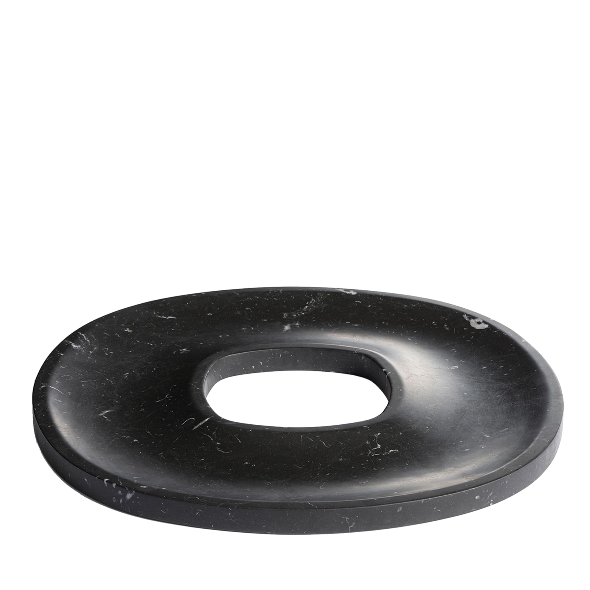 Pietra L14 Black Marquina Ring-Like Tray  - Main view