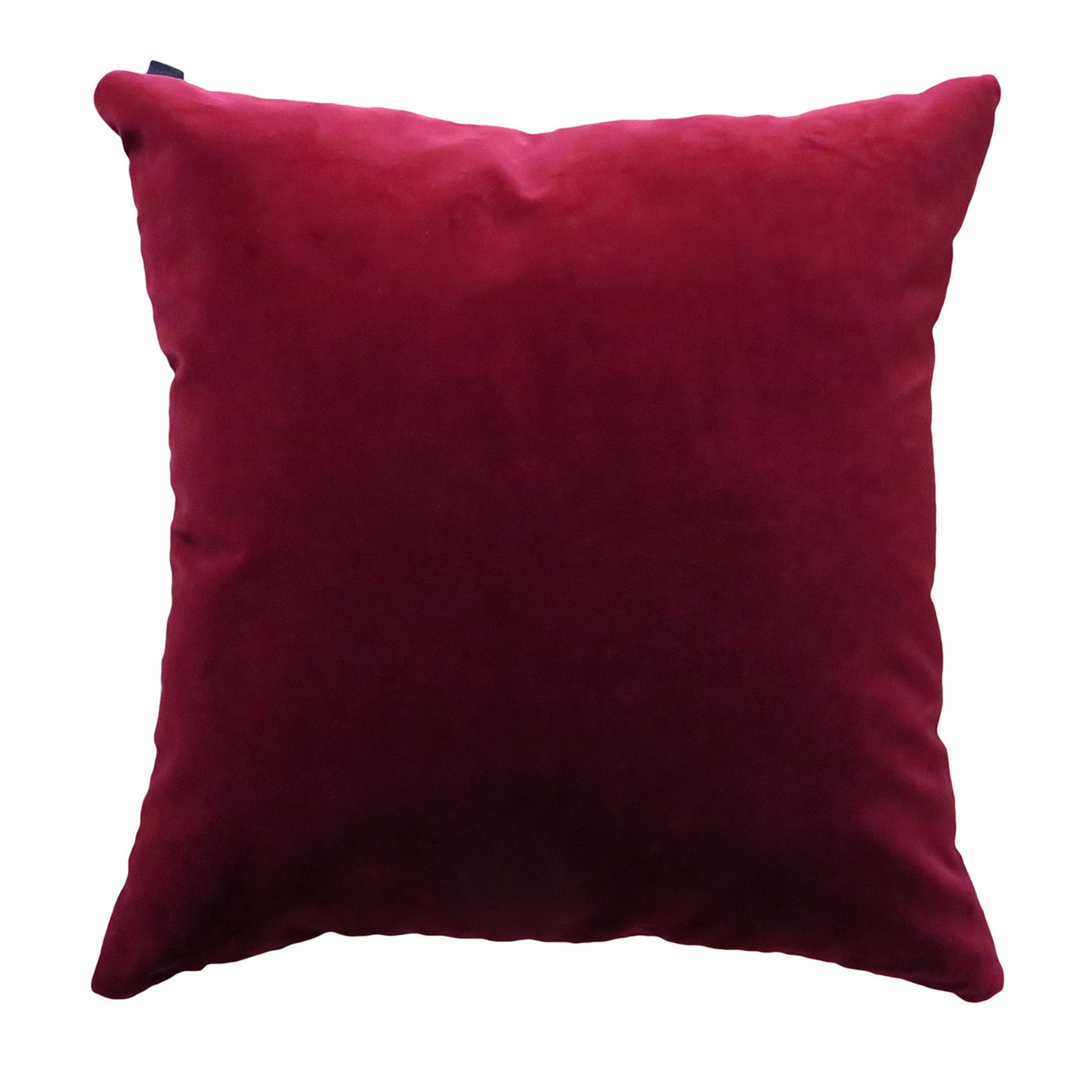 Burgundy Velvet Large Cushion Cover - Main view