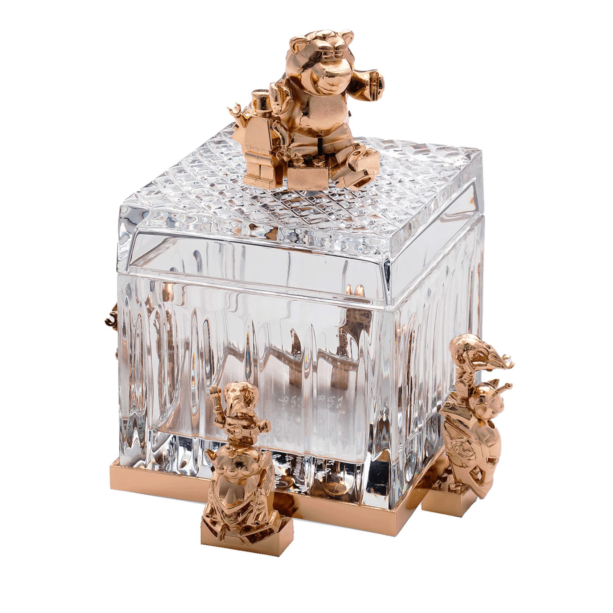 Caja de cristal para caramelos de posguerra de Leo De Carlo - Vista principal