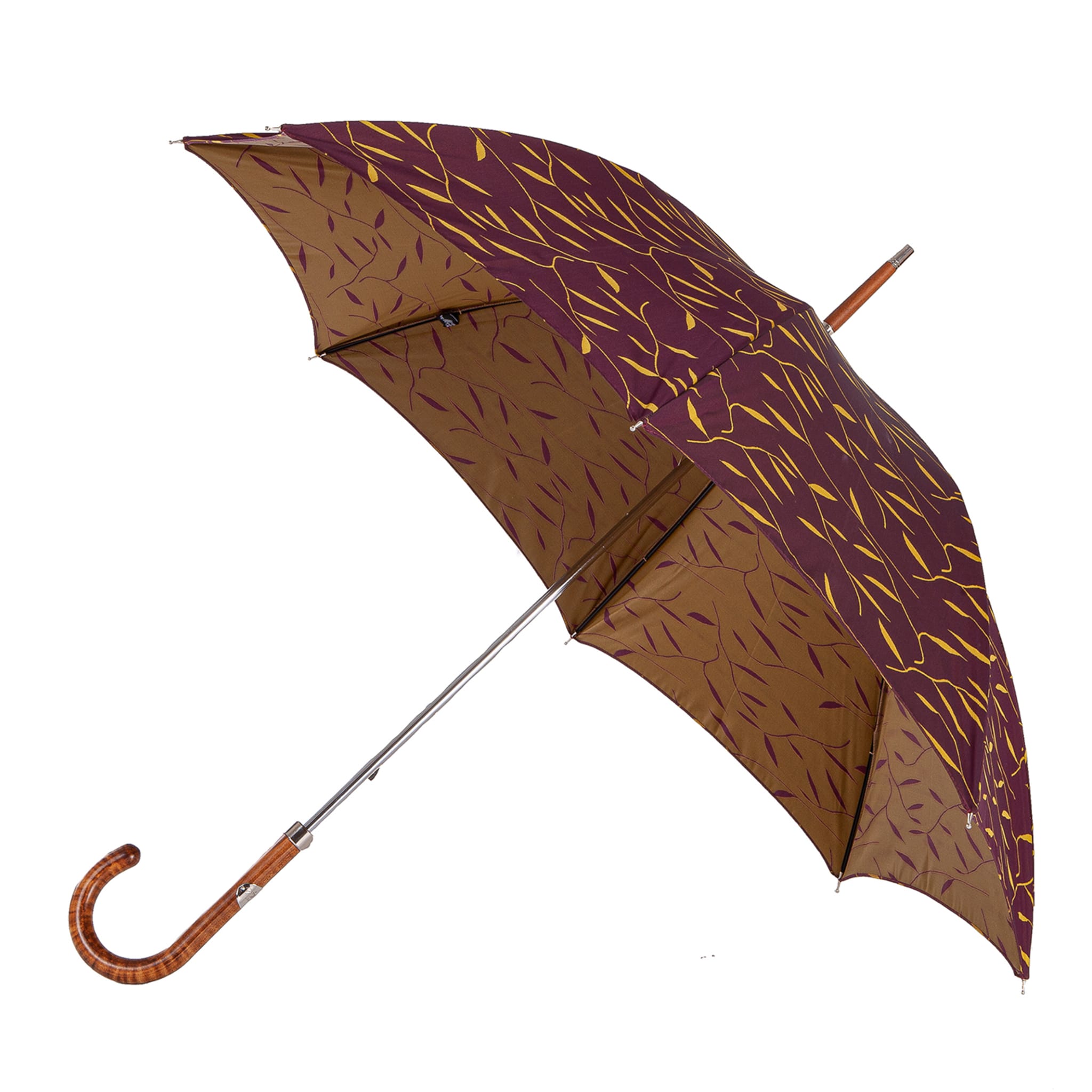 Damen Regenschirm Hellbraun - Hauptansicht
