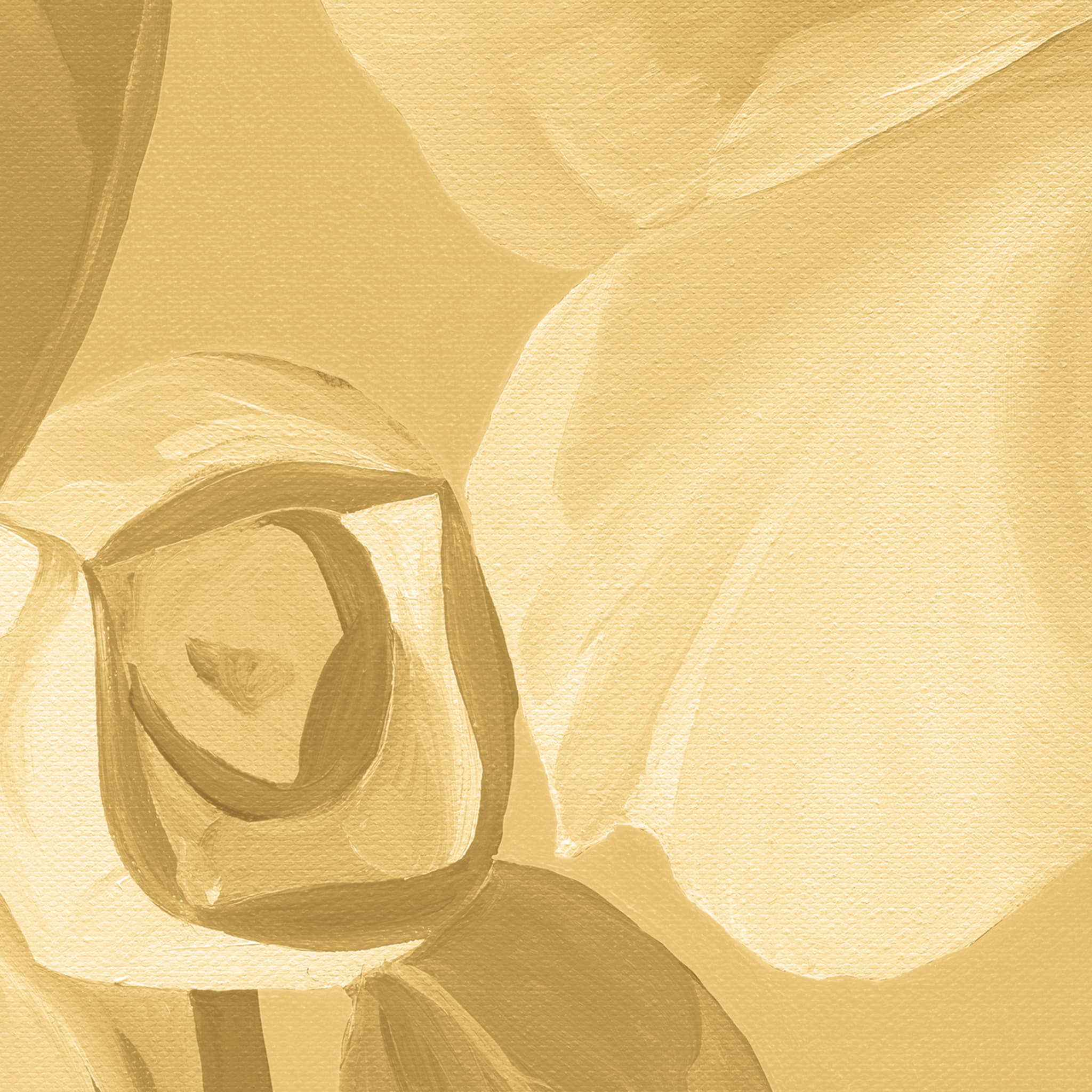 Ophelia Pale Yellow Textured Wallpaper - Alternative view 2