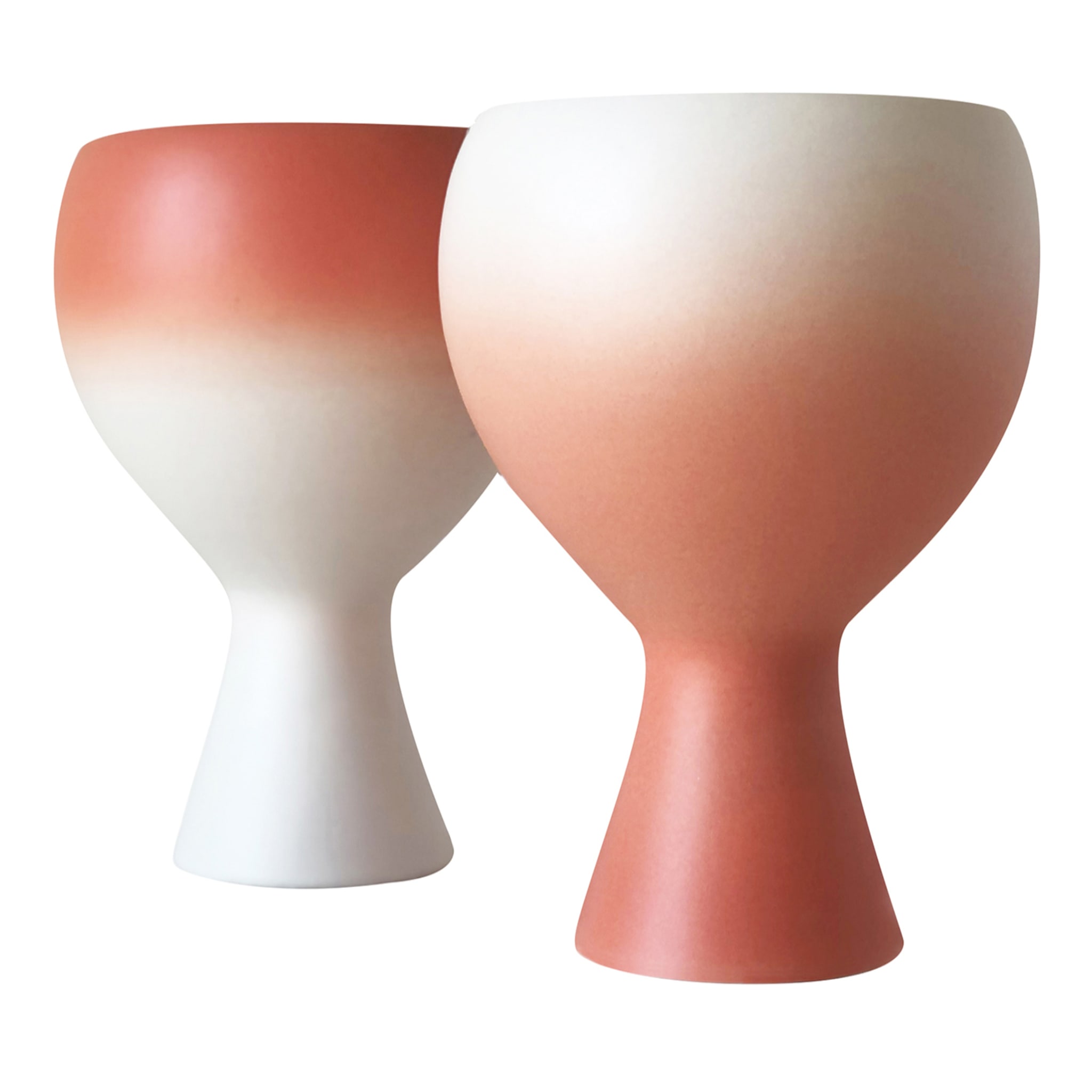 Inseparabili Peach Pink Set of 2 Cups - Vue principale