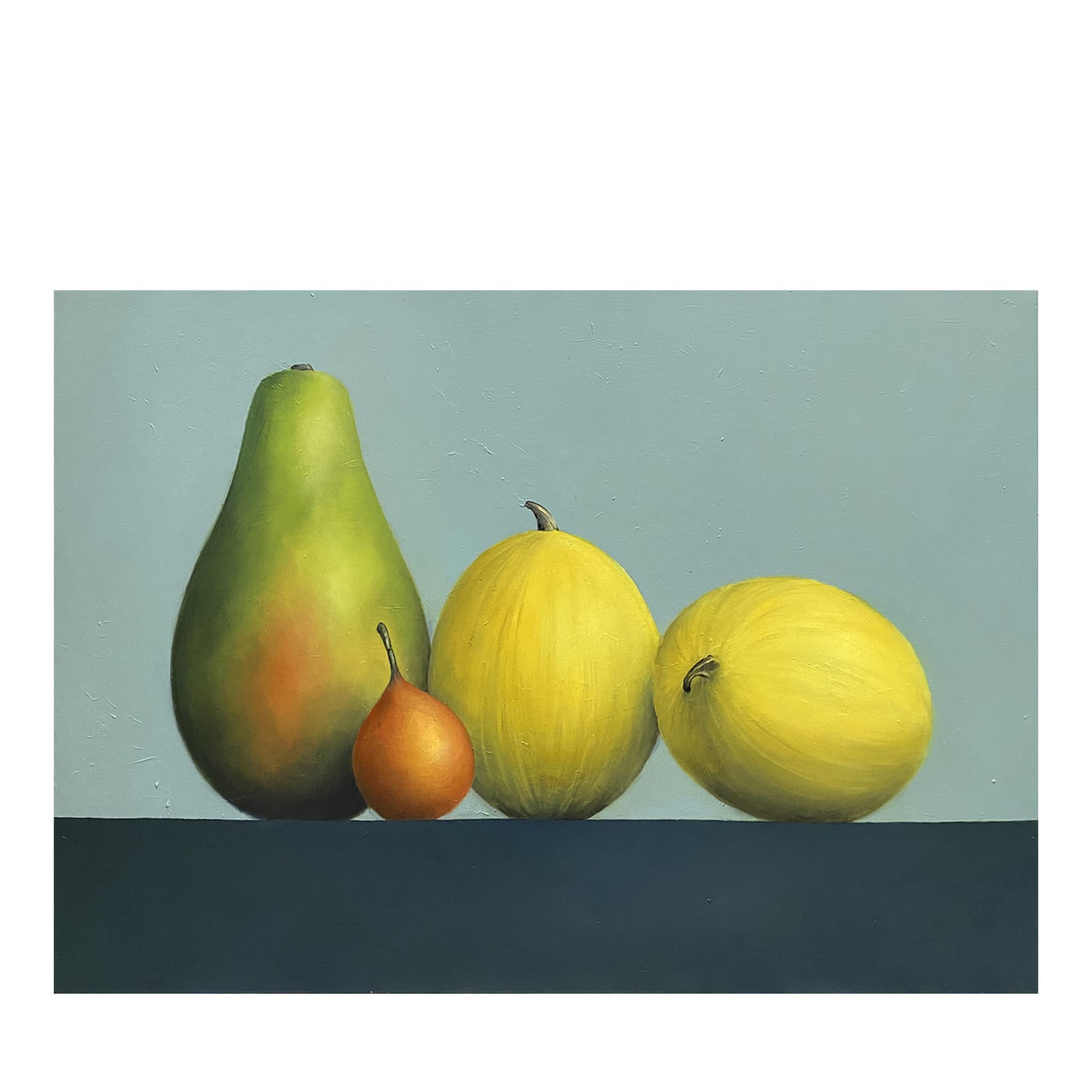 Composition with Tropical Fruits #1 Painting - Main view